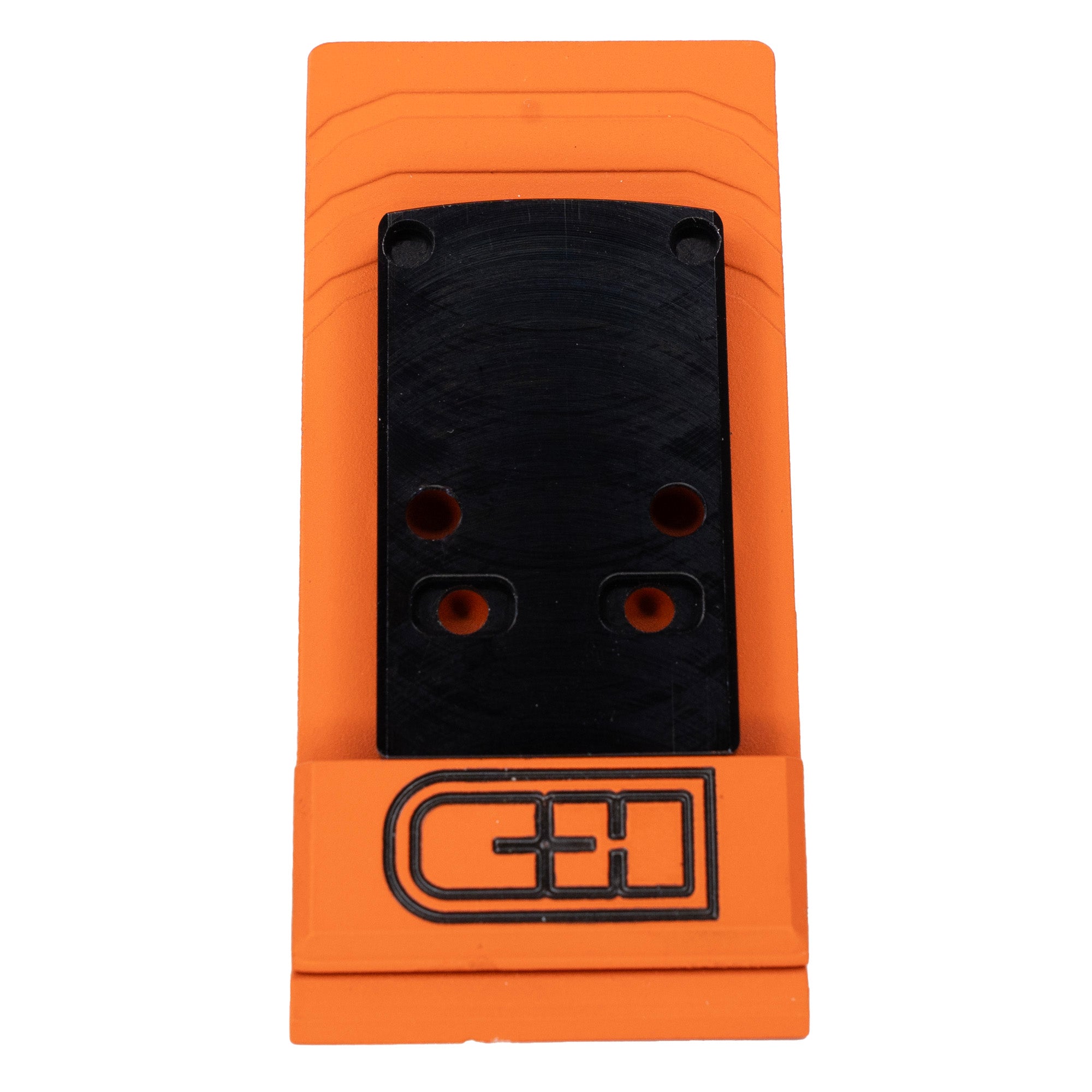 C&H Precision RMR to Holosun EPS Mount V4 – Precision Machined Black Mounting Plate