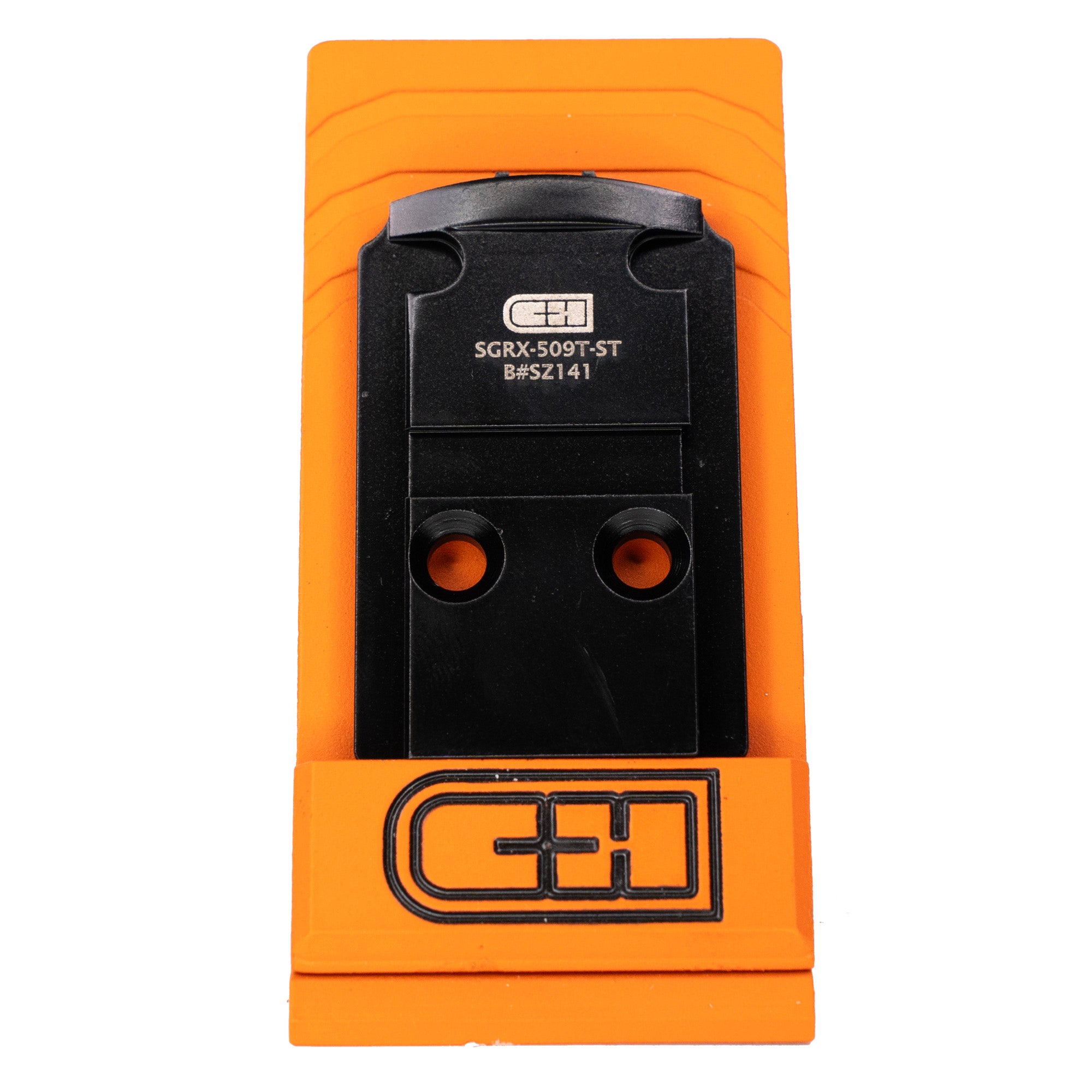 C&H Precision Sig P320 RX/Pro Series/AXG Mount Plate - Black, Model SGRX-509T-ST