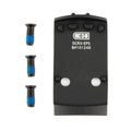 C&H Precision V4 Mount for SIG P320 RX/AXG with EPS – Black