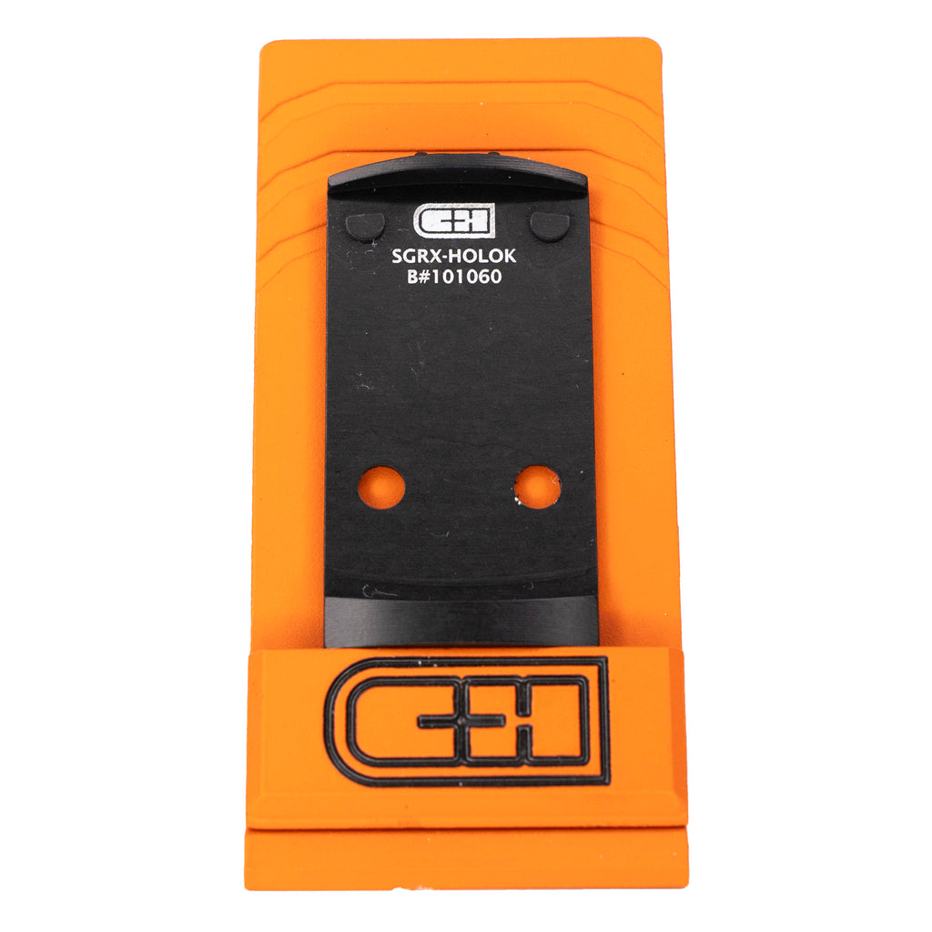 C&H Precision Sig P320 RX/Pro Series/AXG Mount Plate - Black