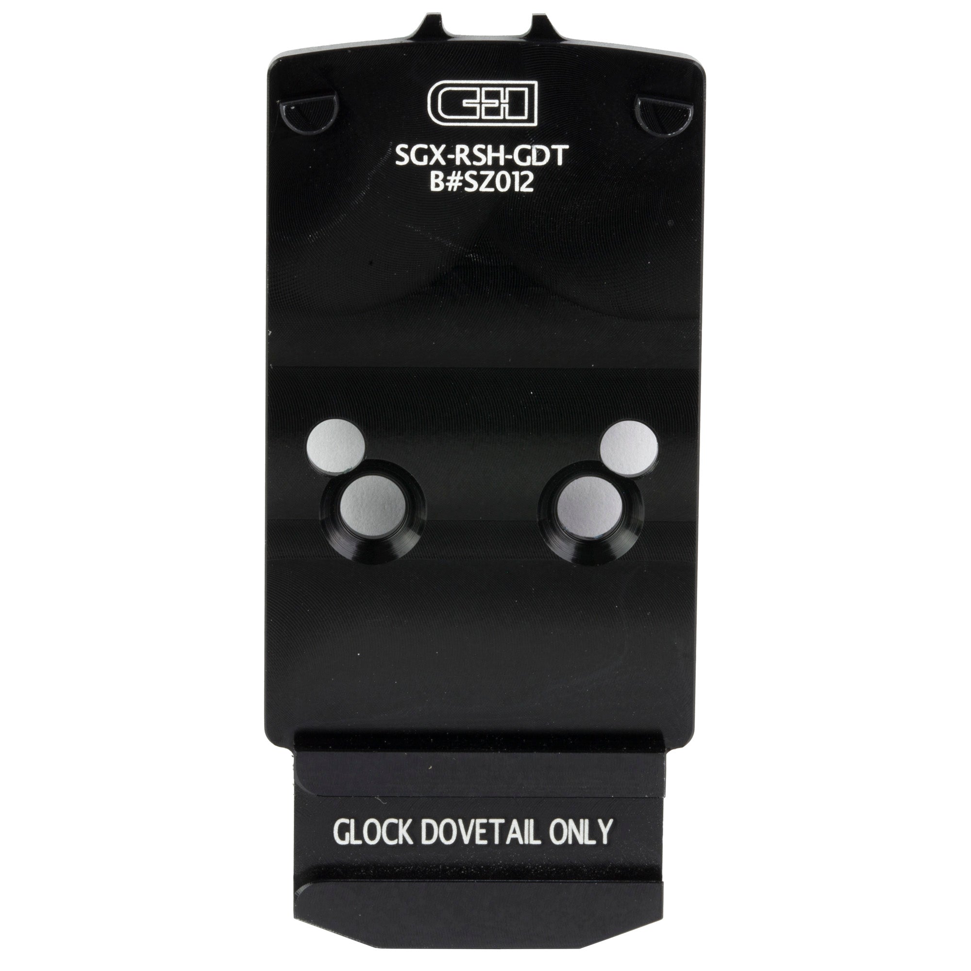 C&H Precision Sig P320 X Series Mount - Model SGX-RSH-GDT in Black