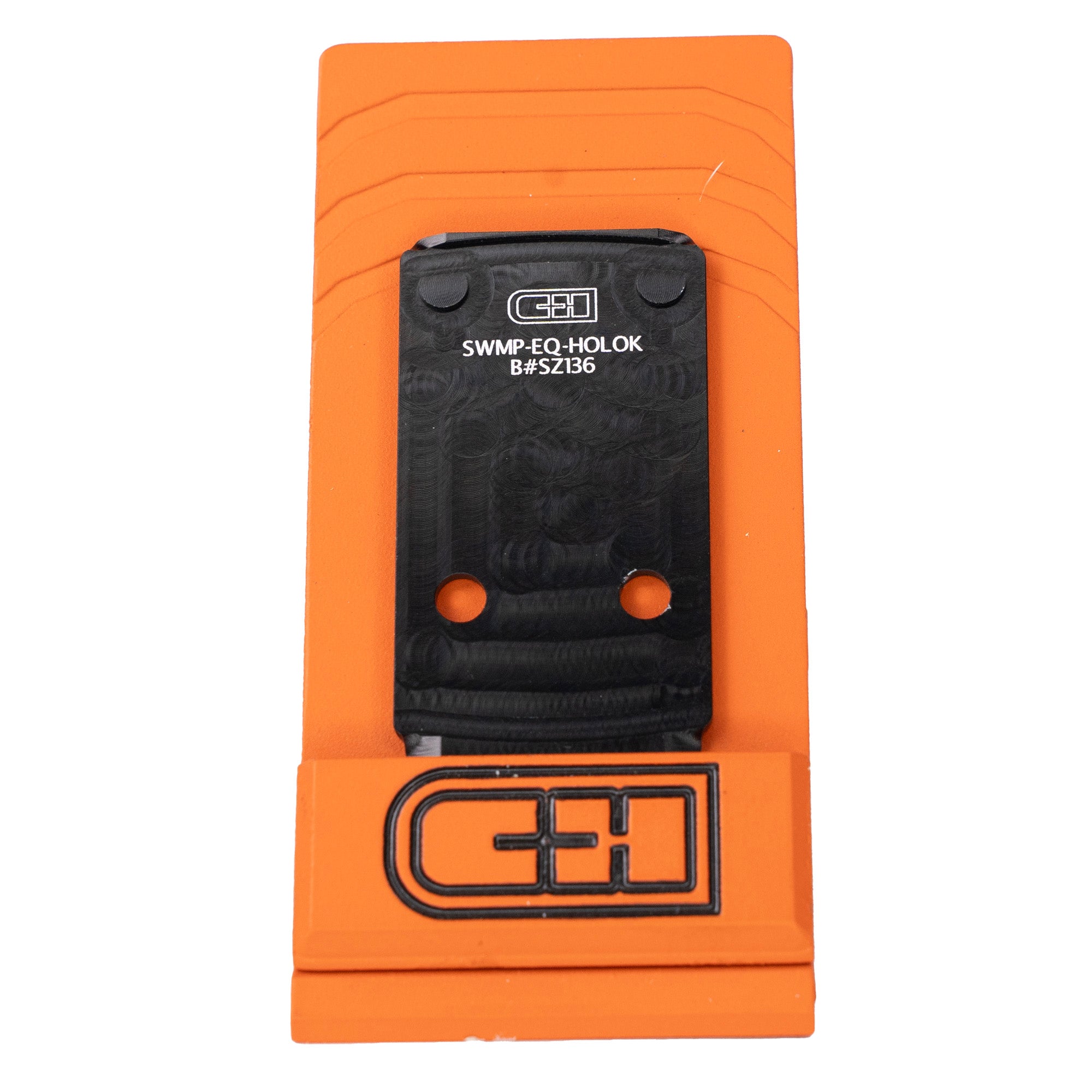 C&H Precision Equalizer Mount Plate for 5.7 to Holok 407K/507K – Black
