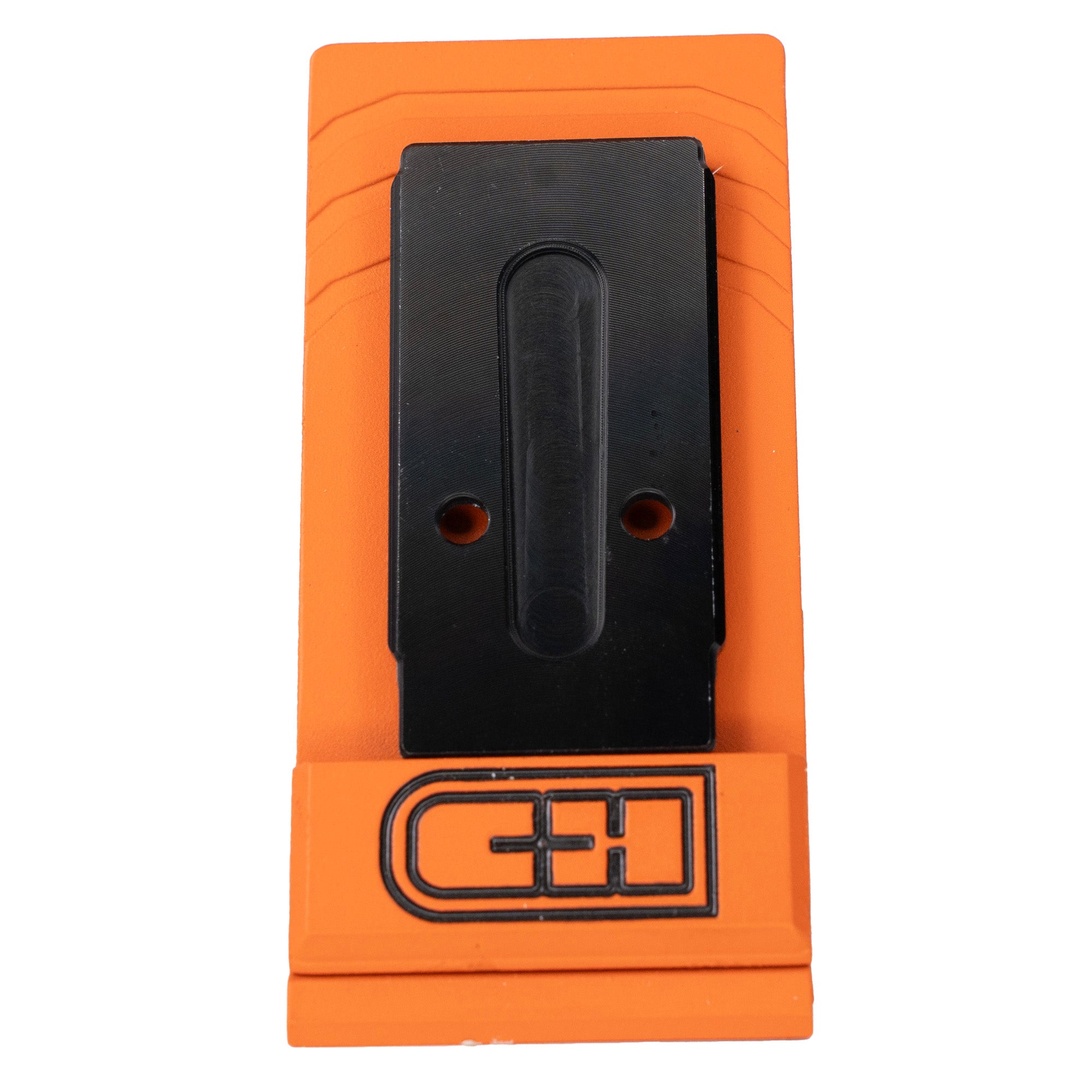 C&H Precision V4 Mounting Plate with Stainless Steel T-Nut - Black