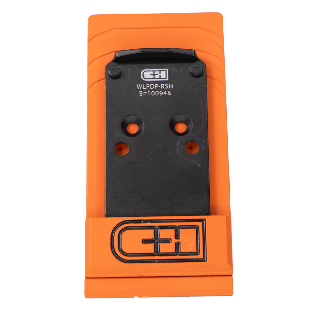 C&H Precision Walther PPQ/PDP 1.0 Mount Plate - Black | WLPDP-RSH