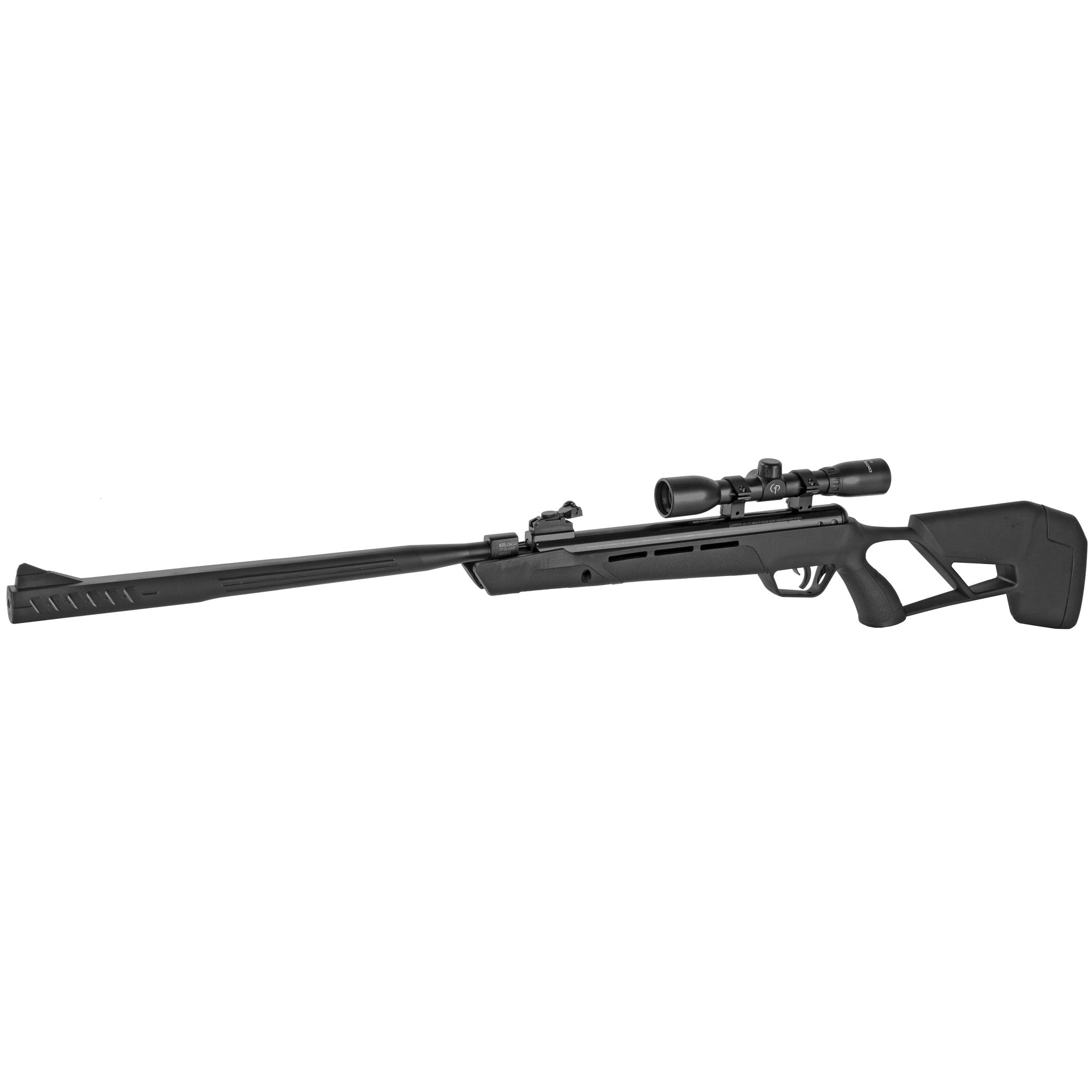 Crosman Mag Fire Mission .177 Pellet Air Rifle with 12-Round Capacity and Dovetail Rail