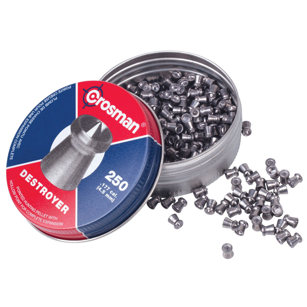 Crosman Destroyer .177 Point/Dished Pellets – High-Expansion Hunting Pellets