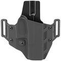 Crucial Concealment Covert Outside the Waistband Holster for Glock 19, Right Hand, Black Kydex