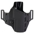 Crucial Concealment CRU1004 Outside Waistband Holster for Sig Sauer P320 C/XC, Right Hand, Black Kydex