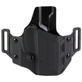 Crucial Concealment CRU1007 Outside Waistband Holster for Taurus G3C/G2C, Right Hand, Black Kydex