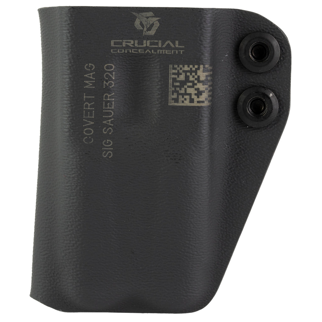 Crucial Concealment Covert Magazine Pouch for Sig Sauer P320 - Ambidextrous Kydex Carry Solution