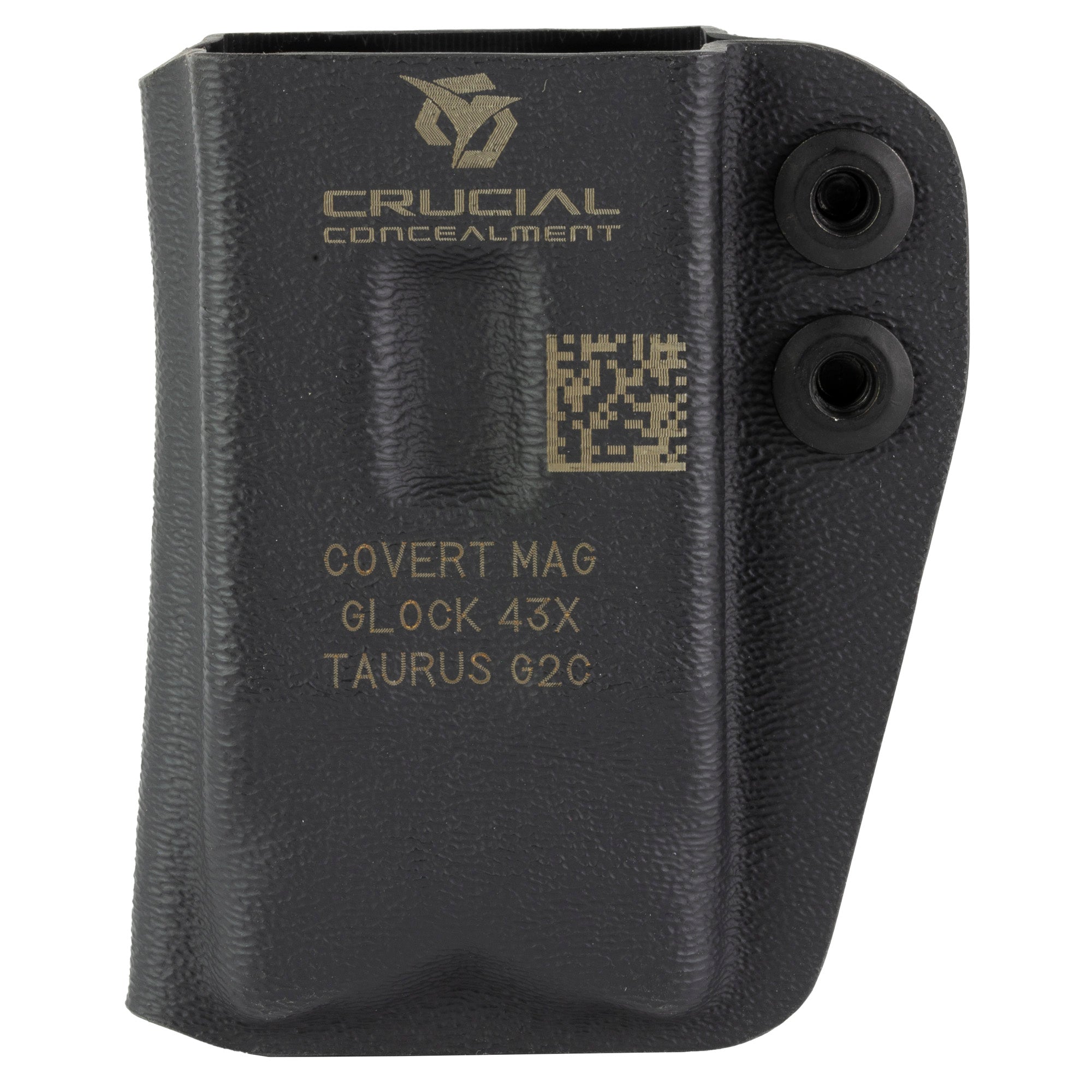 Crucial Concealment Covert Magazine Pouch for Glock 43X and Taurus Magazines