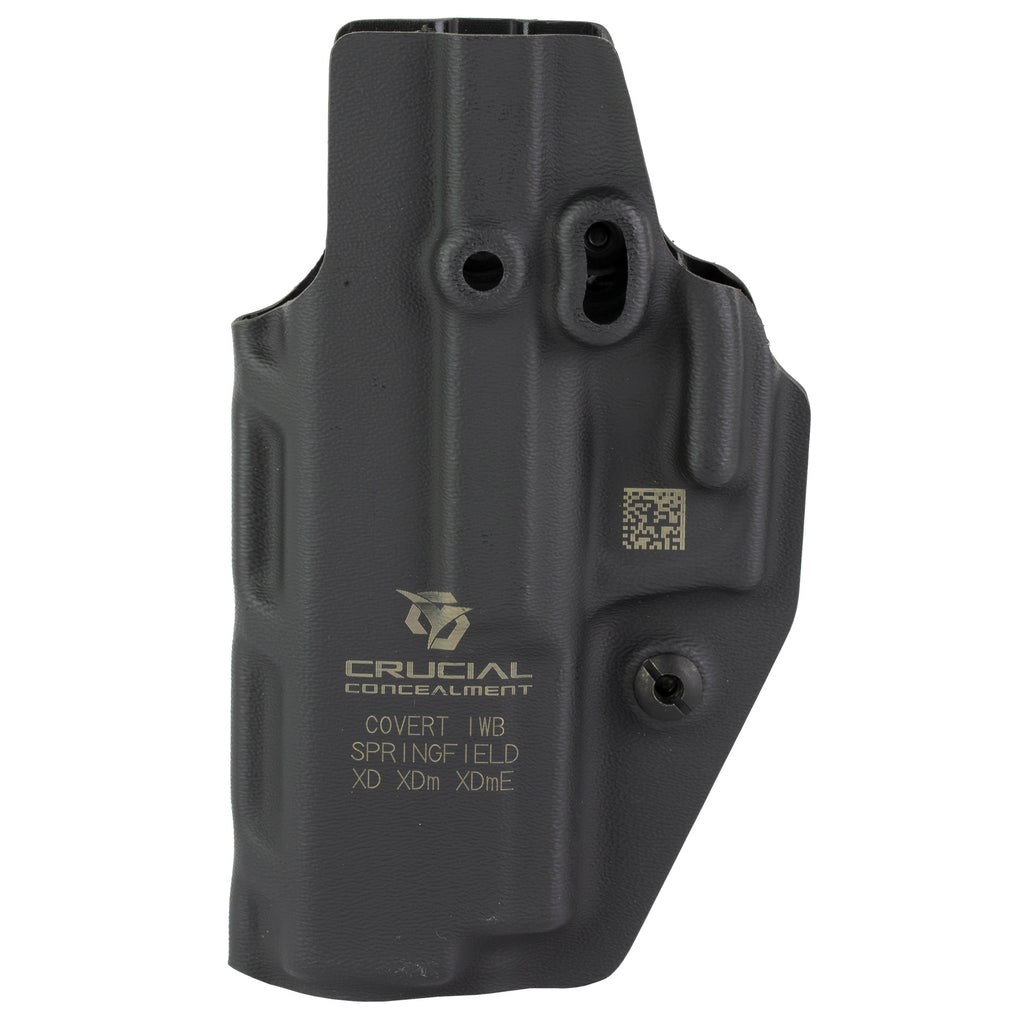 Crucial Concealment CRU1154 IWB Holster for Springfield XD/XDm/XDmE 3-4 - Ambidextrous Kydex Concealed Carry
