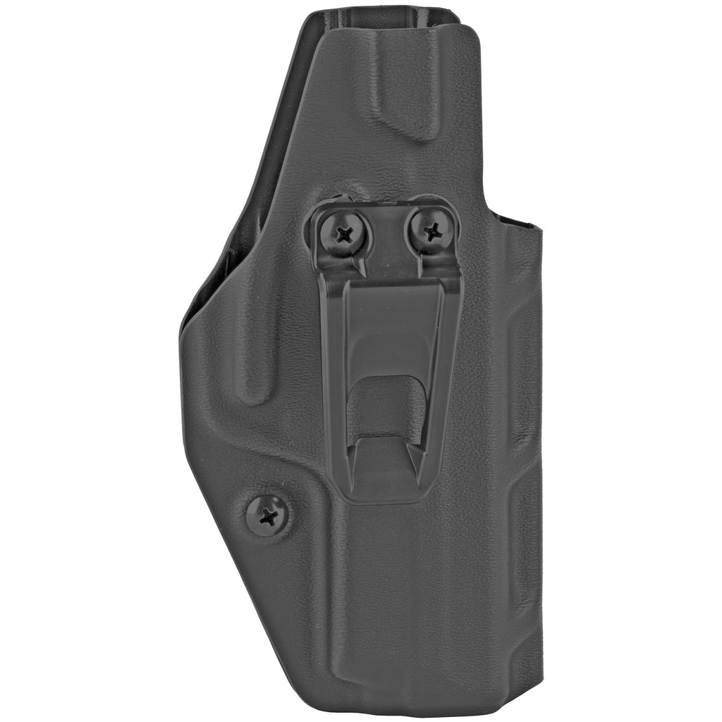 Crucial Concealment Covert Inside the Waistband Holster for Smith & Wesson EZ-9/EZ.380, Ambidextrous Black Kydex
