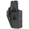 Crucial Concealment Covert Inside the Waistband Holster - Ambidextrous Kydex IWB Carry in Black