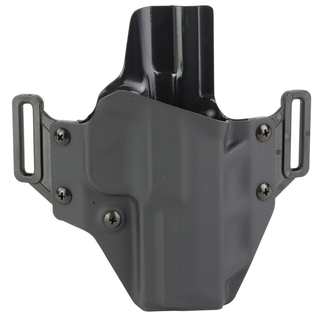 Crucial Concealment Covert Outside the Waistband Holster for FN 509/510/545 - Right Hand, Black Kydex