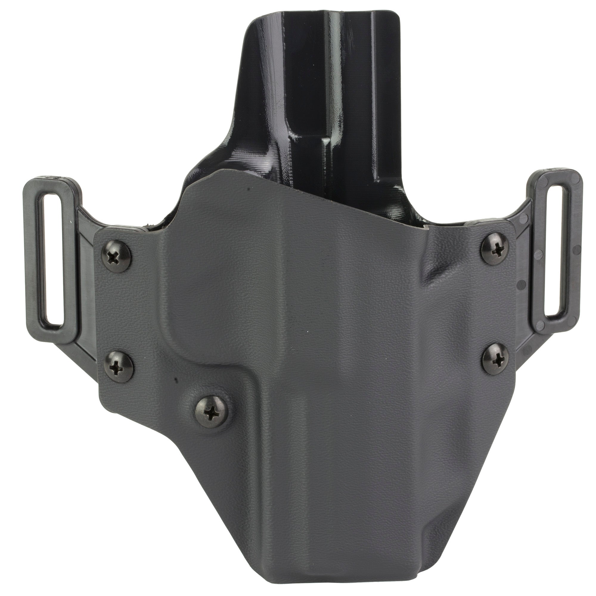 Crucial Concealment Covert Outside the Waistband Holster for FN 509/510/545 - Right Hand, Black Kydex