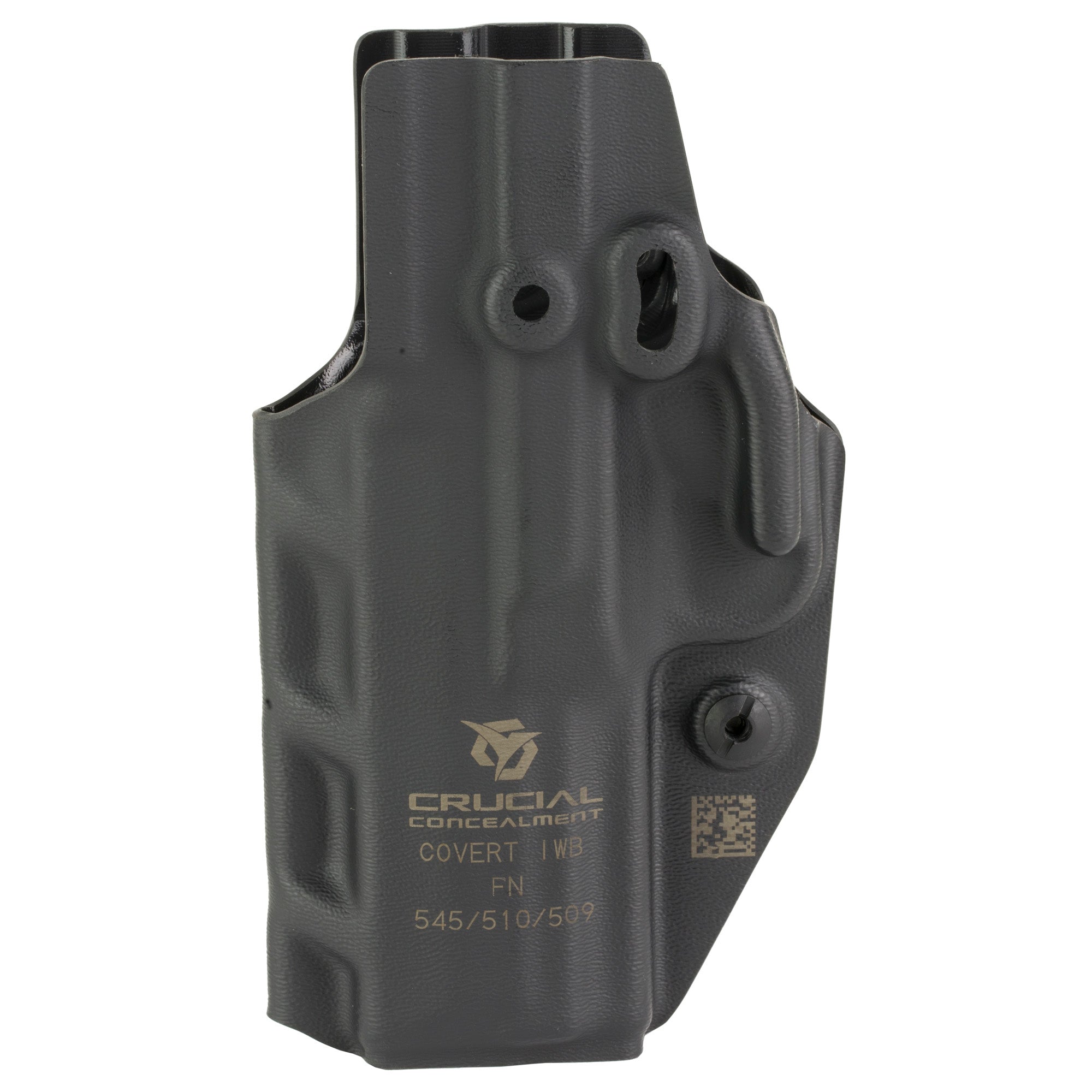 Crucial Concealment Covert Inside the Waistband Holster for FN 509/510/545 - Ambidextrous Kydex Concealed Carry Solution