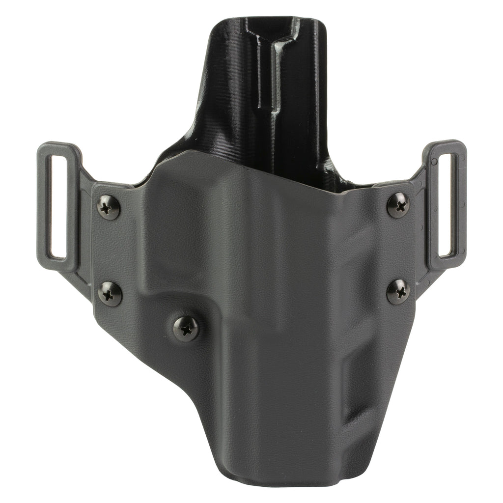 Crucial Concealment Covert Outside the Waistband Holster for Right Hand, Model ECHELON - Black Kydex