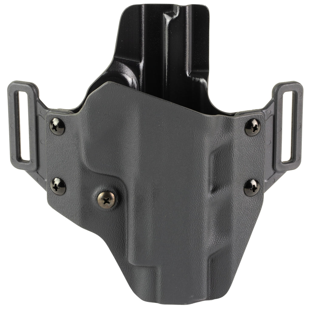 Crucial Concealment Covert Outside the Waistband Holster for SIG Sauer Fuse, Right Hand, Black Kydex