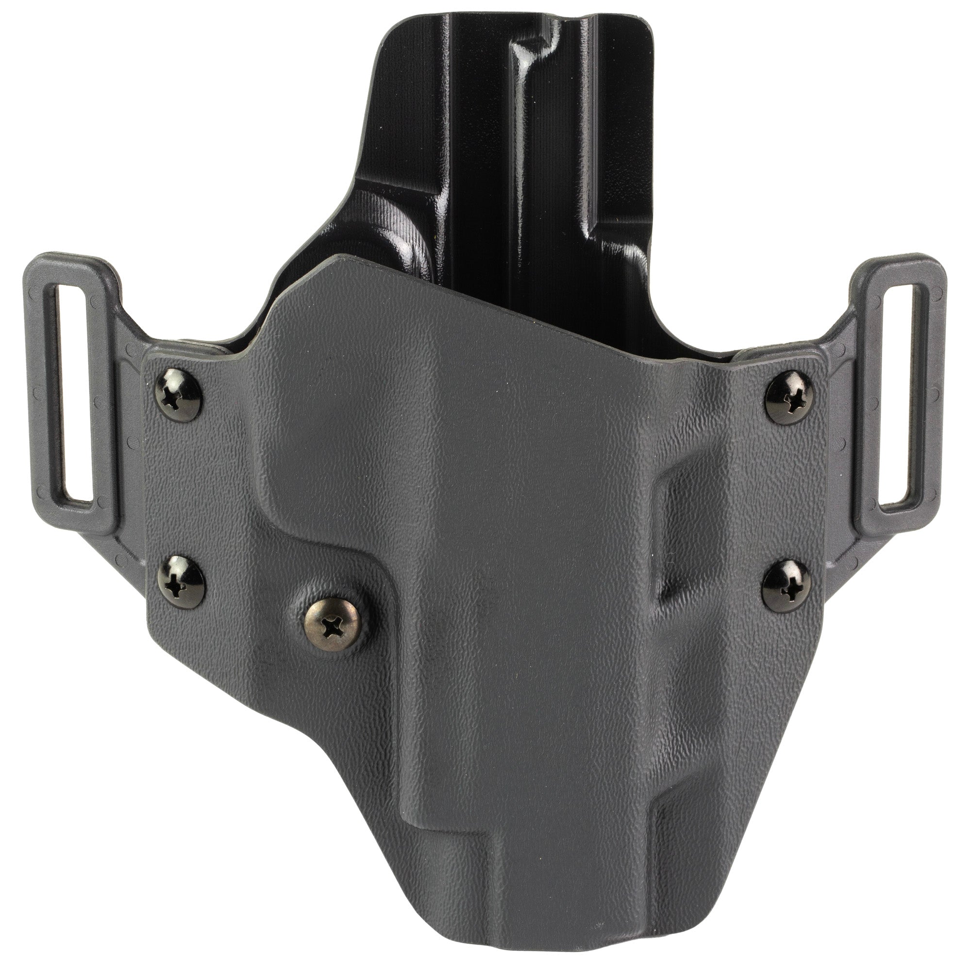 Crucial Concealment Covert Outside the Waistband Holster for SIG Sauer Fuse, Right Hand, Black Kydex
