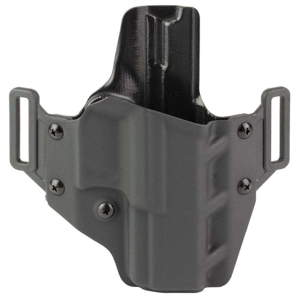 Crucial Concealment Covert Outside the Waistband Holster for Echelon 4.0C, Right Hand, Black Kydex