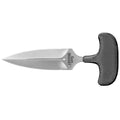 Cold Steel Safe Maker I Fixed Blade Knife with Sheath - 4.5-inch Plain Edge, Black Kray-Ex Handle