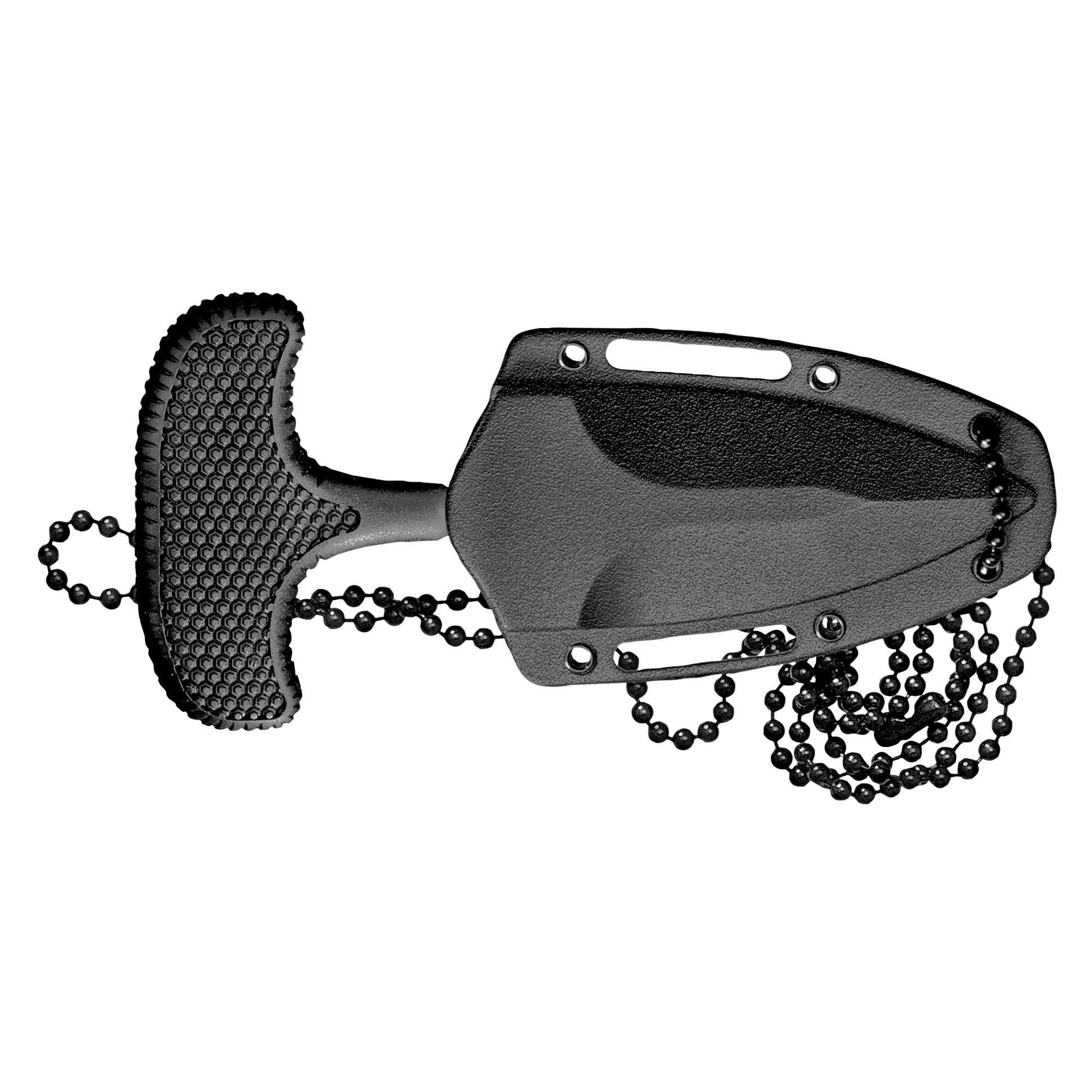 Cold Steel Safe Maker II Fixed Blade Knife with Sheath, 3.25-Inch Blade, Black Kray-Ex Handle