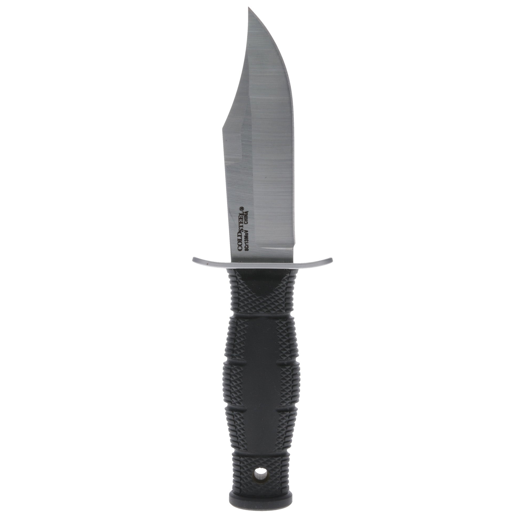 Cold Steel Mini Leatherneck Fixed Blade Knife - 3.5 Inch Blade with Black Kray-Ex Handle and Secure-Ex Sheath