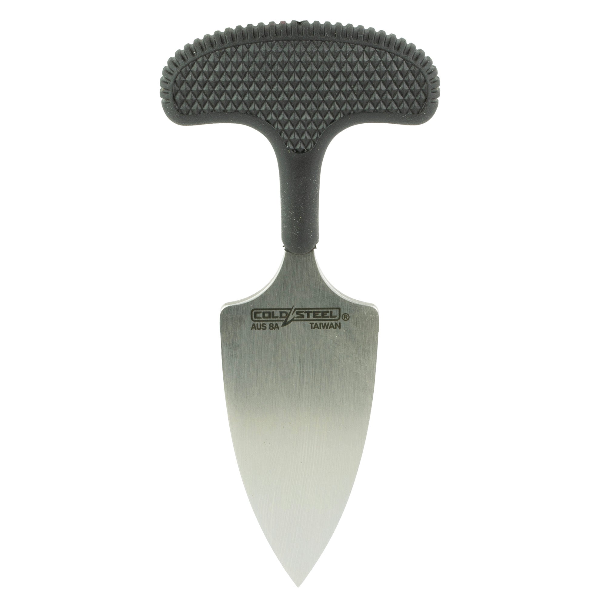 Cold Steel Urban Edge 2.5-Inch Fixed Blade Knife with Sheath - AUS 8 Steel, Black Handle