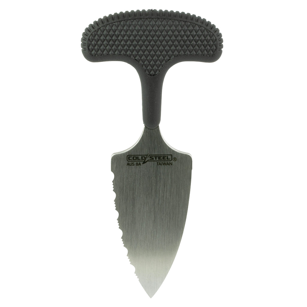 Cold Steel Urban Edge Fixed Blade Knife with AUS 8 Steel, 2.5-Inch Plain and Serrated Edge