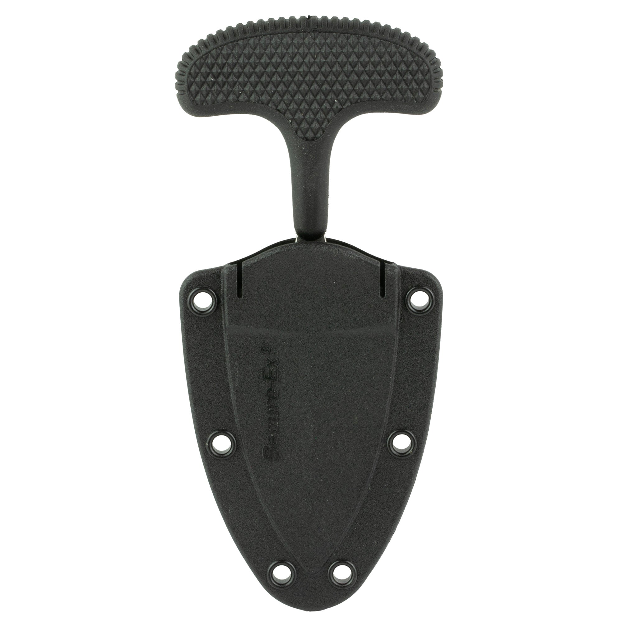 Cold Steel Urban Edge Fixed Blade Knife with AUS 8 Steel, 2.5-Inch Plain and Serrated Edge