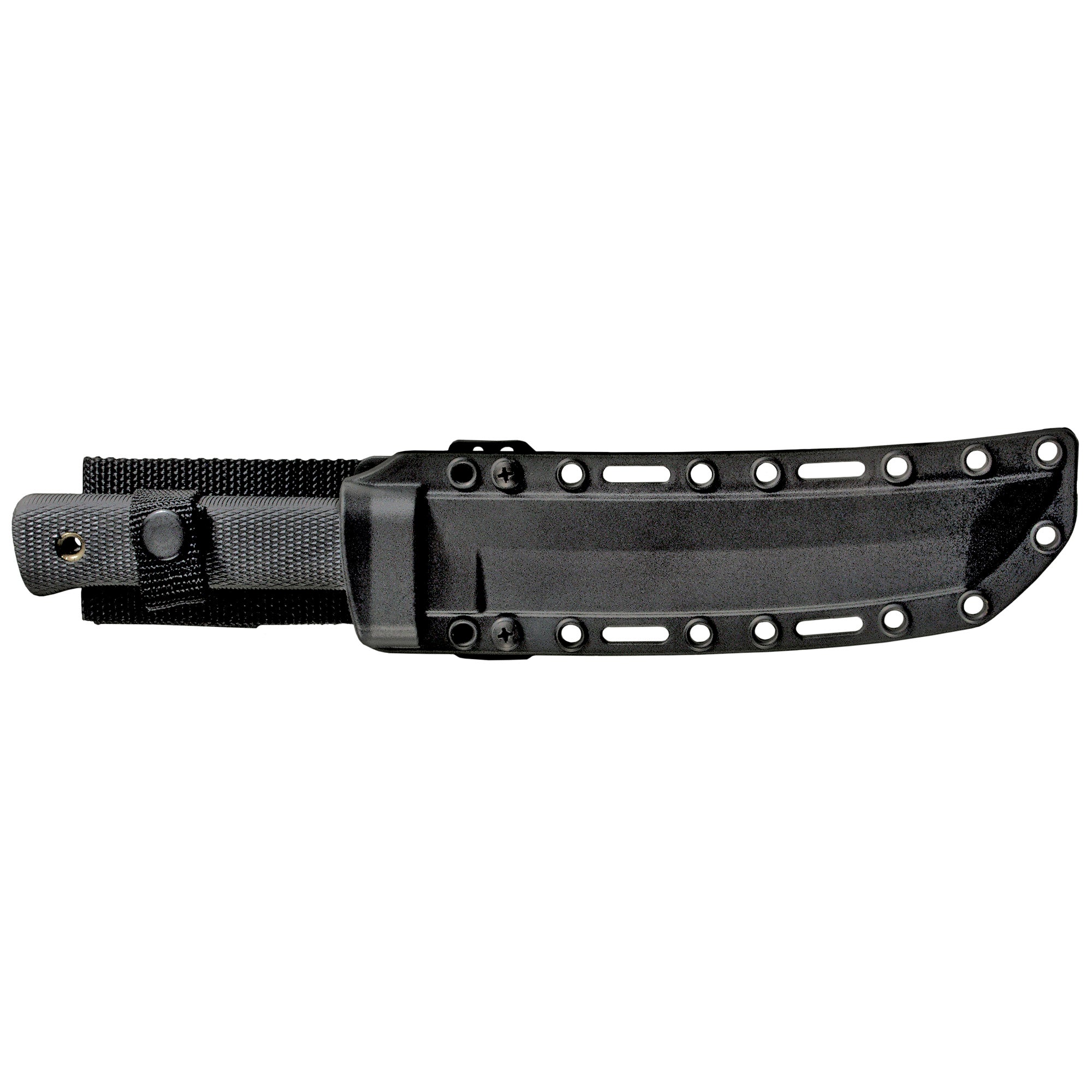 Cold Steel Recon Tanto Fixed Blade Knife with Sheath - 7 Inch, Black