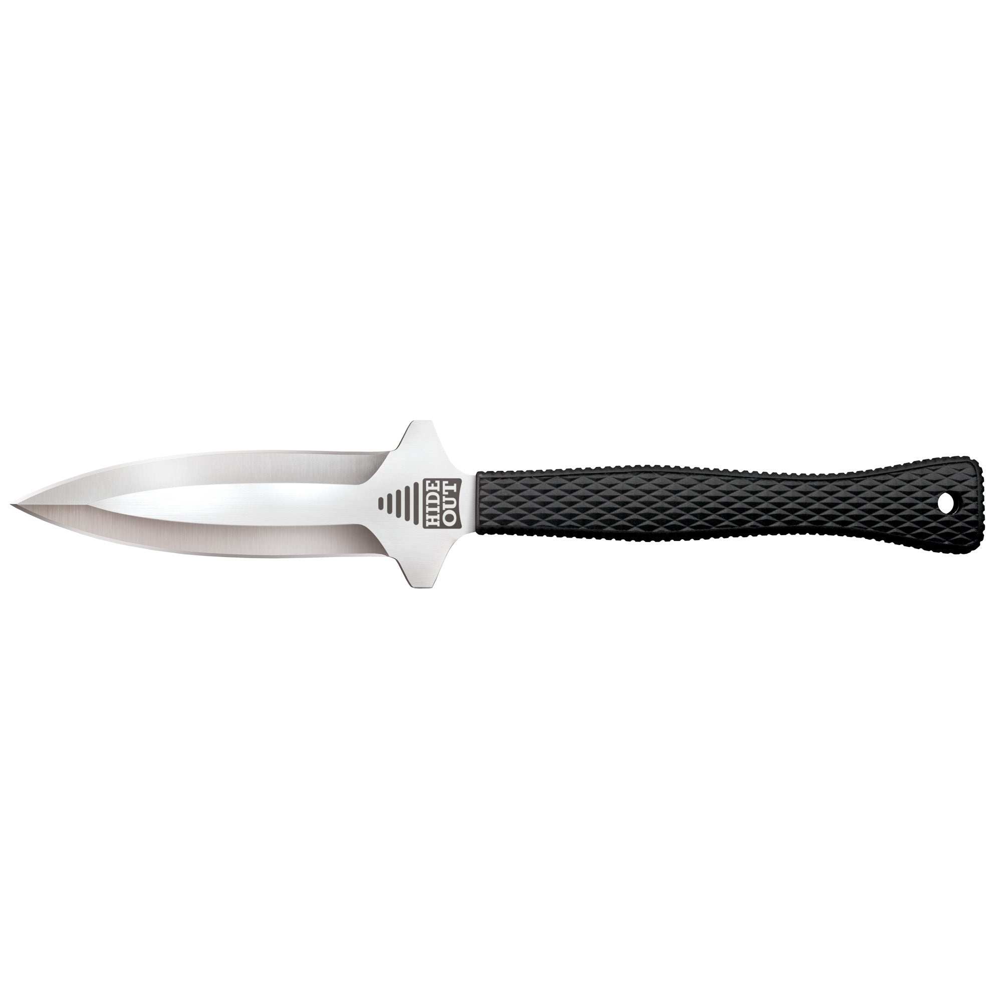 Cold Steel Hide Out Fixed Blade Knife with Sheath - Compact Neck Knife, 6.5 Inches