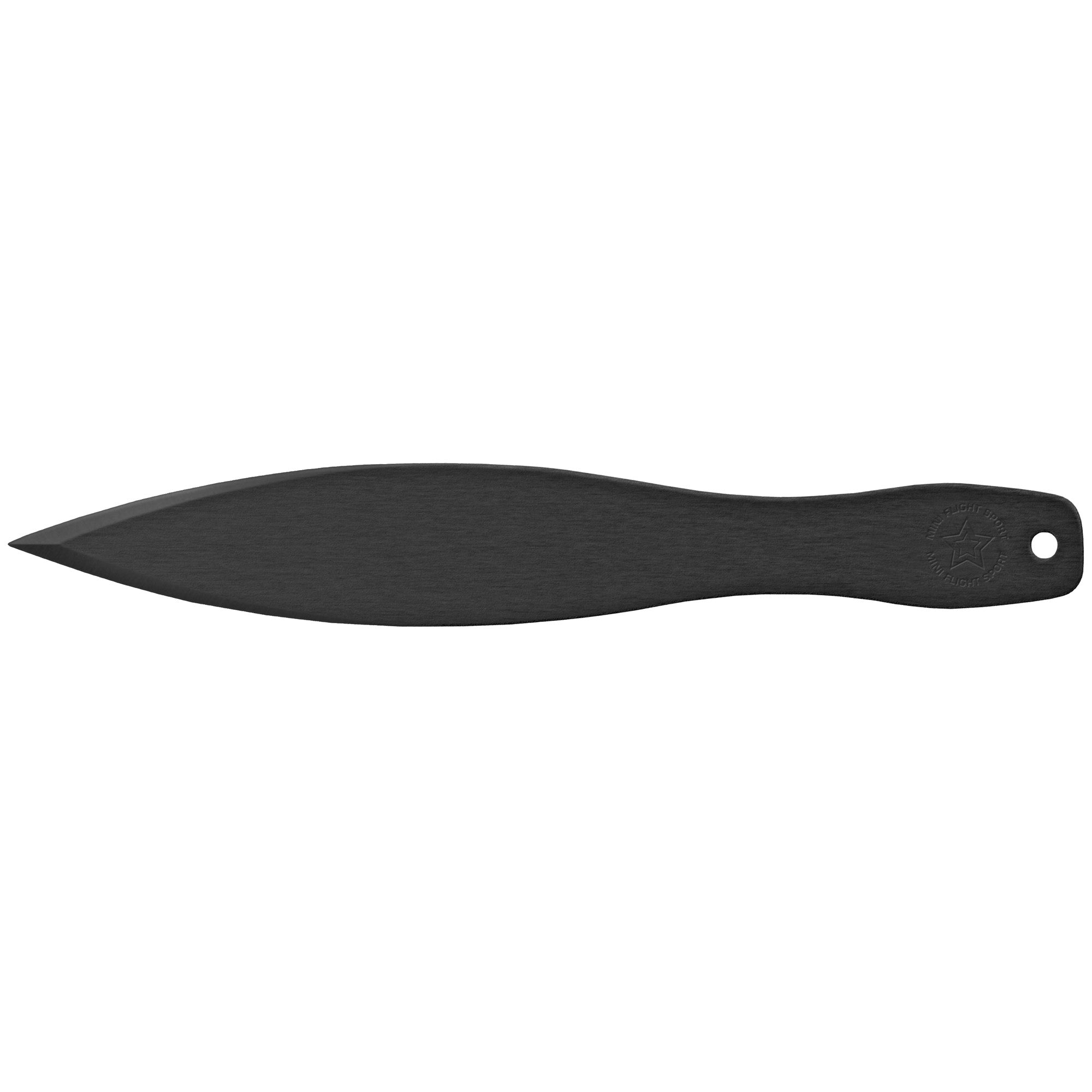 Cold Steel Mini Flight Sport Throwing Knives - 10 Inch Fixed Blade, 1055 Carbon Steel, Black