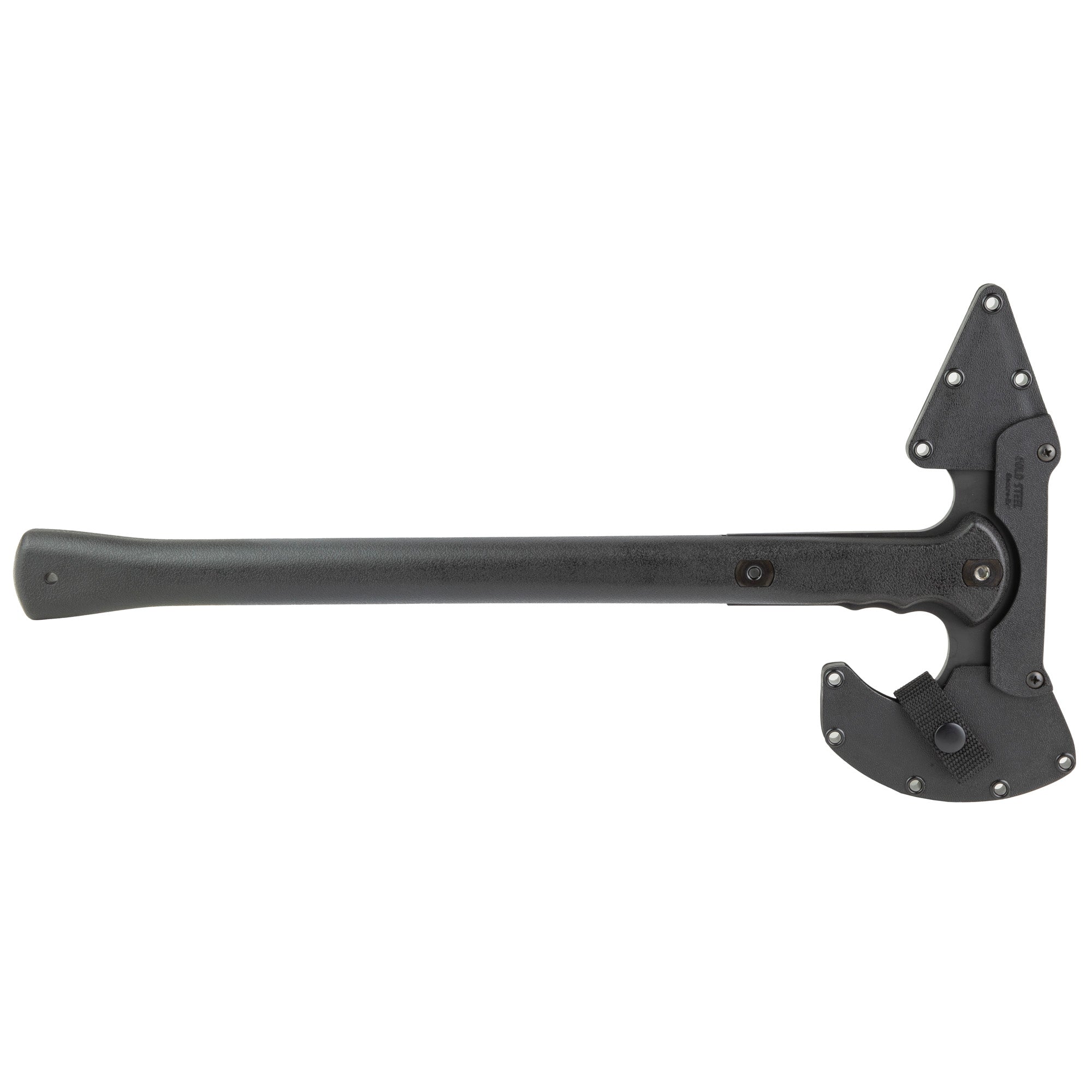 Cold Steel Trench Hawk with Sheath - 19-inch Tactical Axe with Plain Edge and Wedge Spike