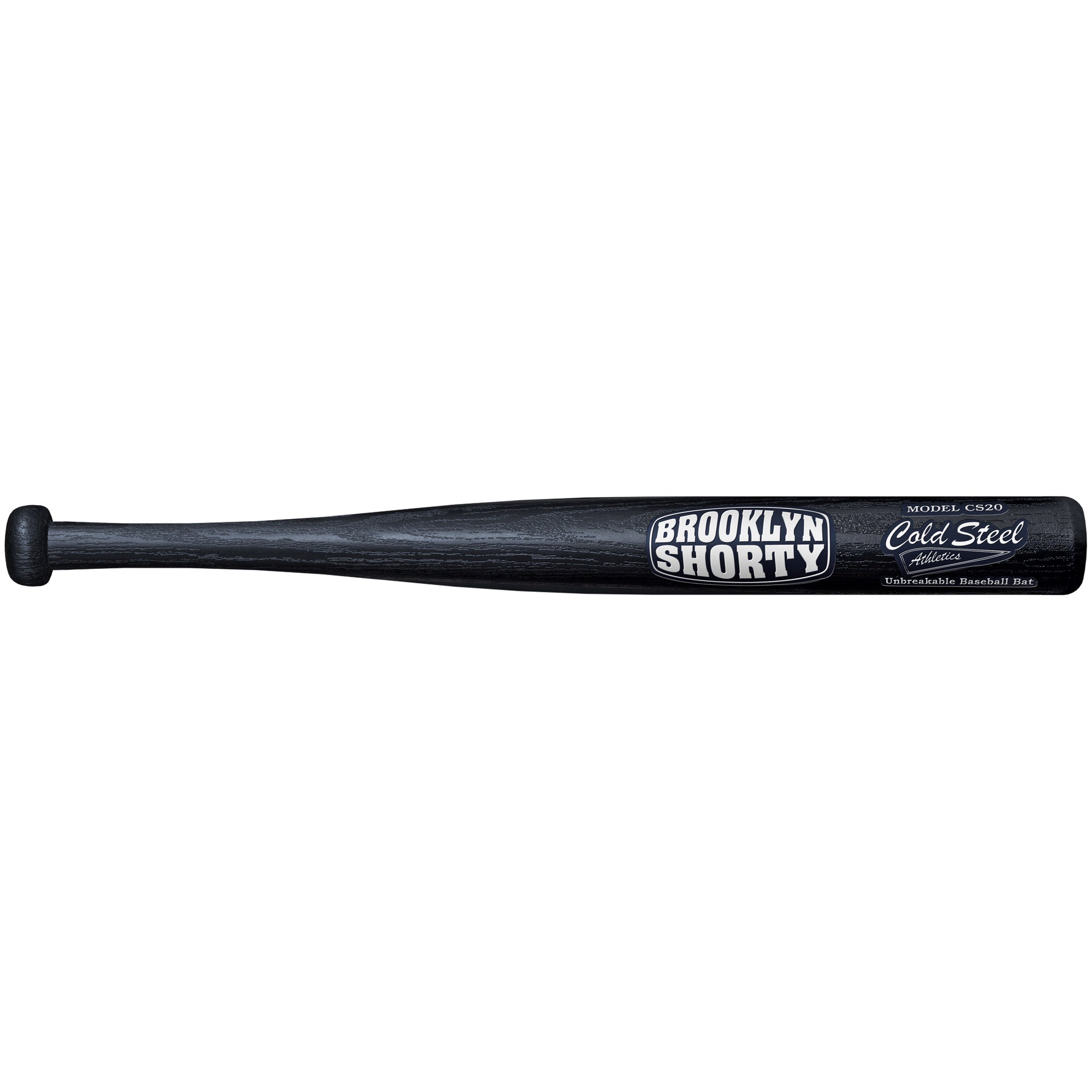 Cold Steel Brooklyn Shorty Polypropylene Baseball Bat - 20 Inch, Black