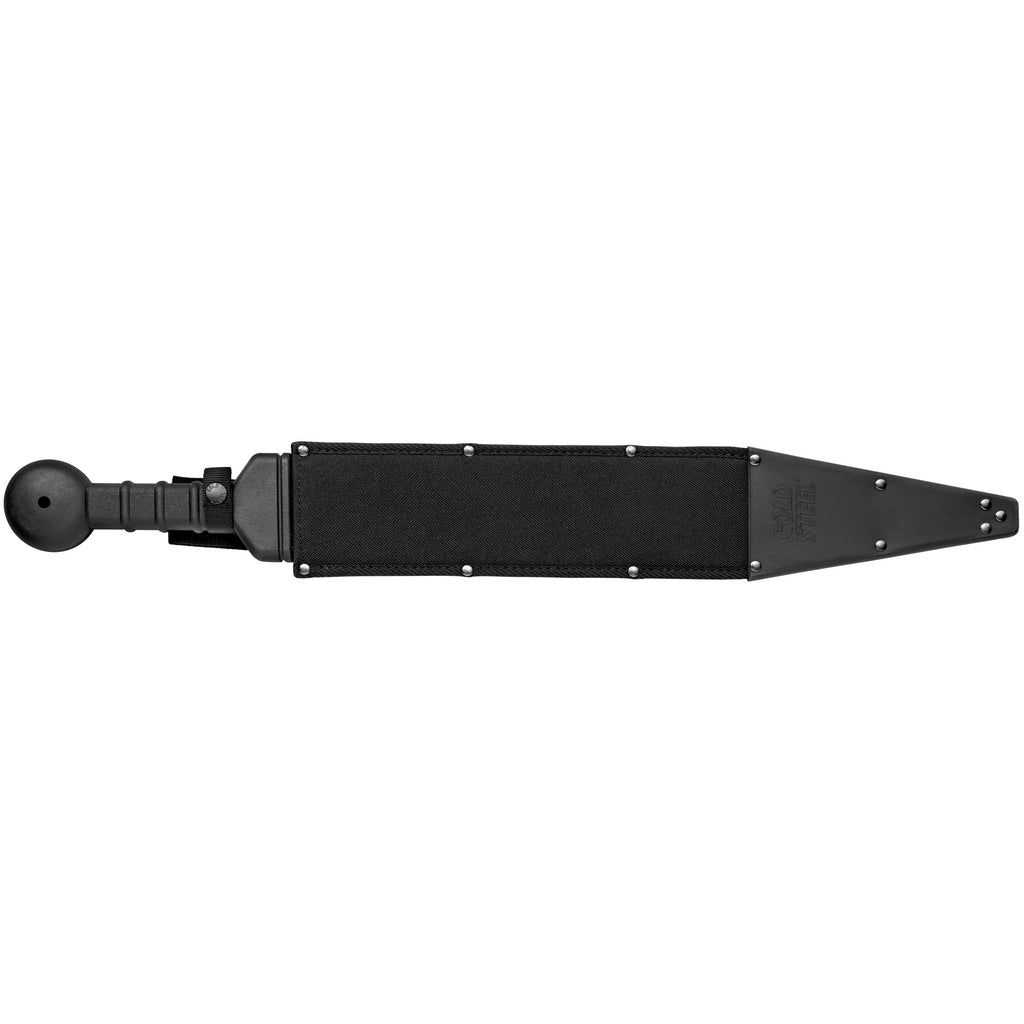 Cold Steel Gladius Machete with Sheath – 18-Inch Full-Tang Carbon Steel Blade for Heavy-Duty Cutting