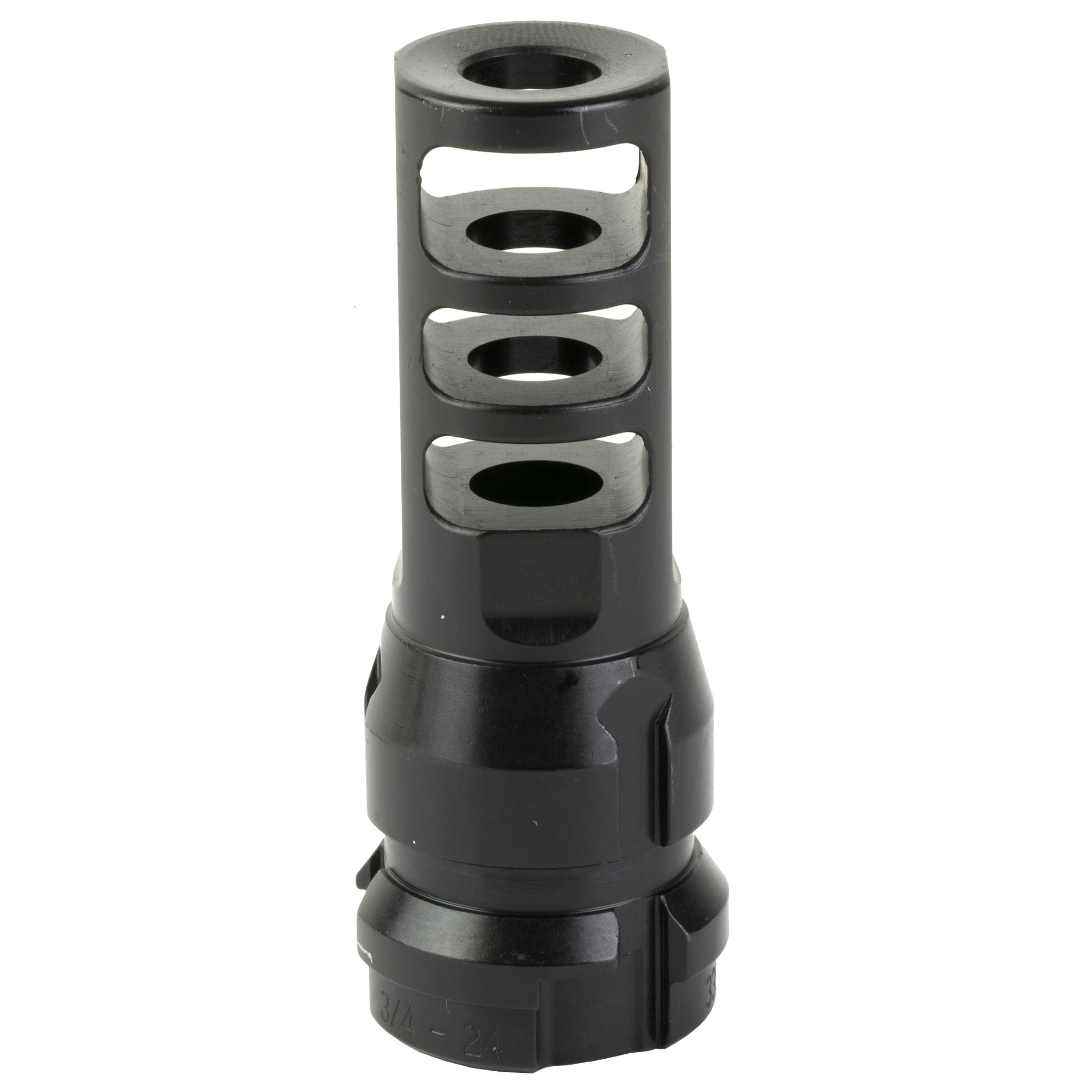 Dead Air Armament KeyMo Muzzle Brake for 3/4x24 Threaded Rifles in Black