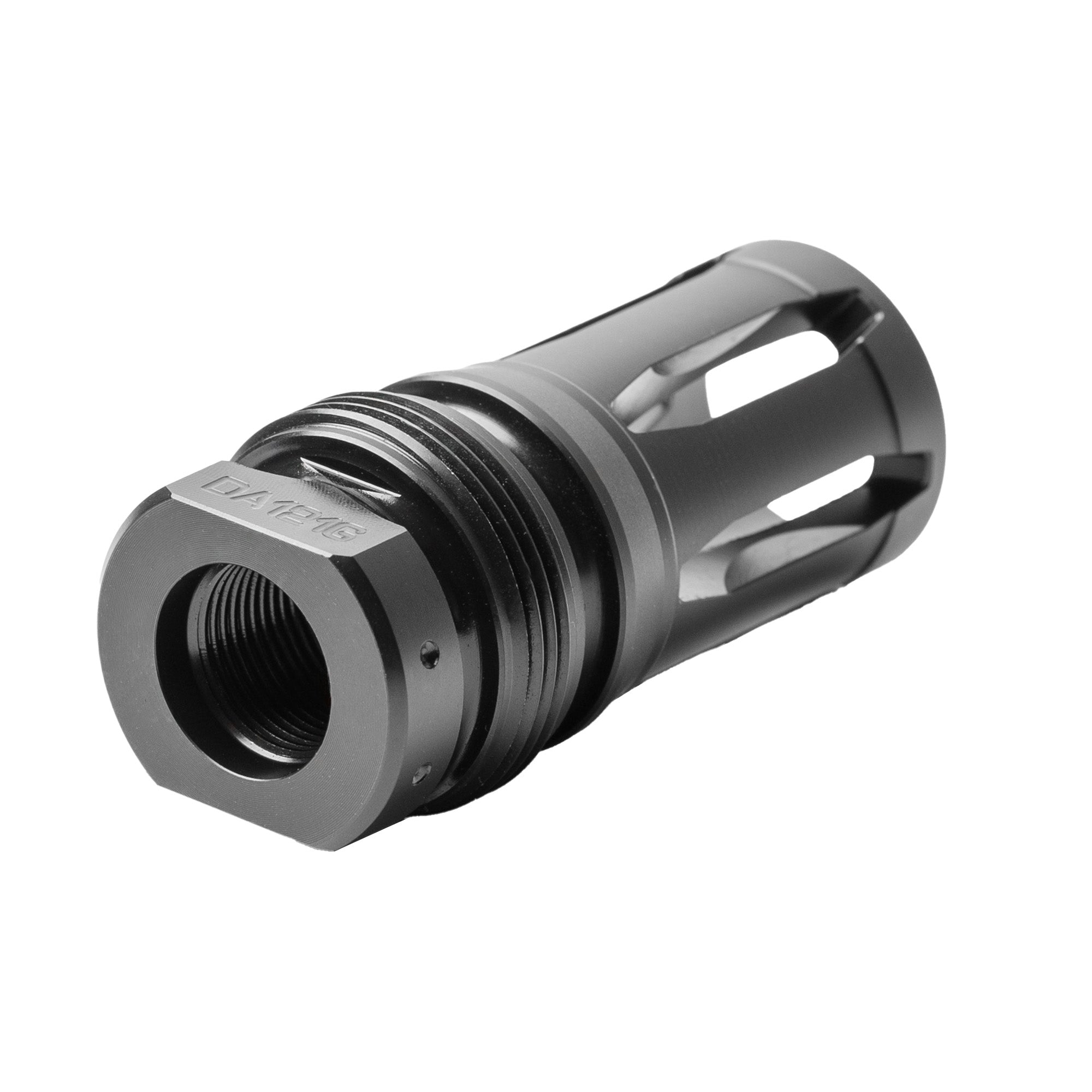Dead Air Xeno GOV A1 Flash Hider for 30 Caliber Rifles - Black Finish