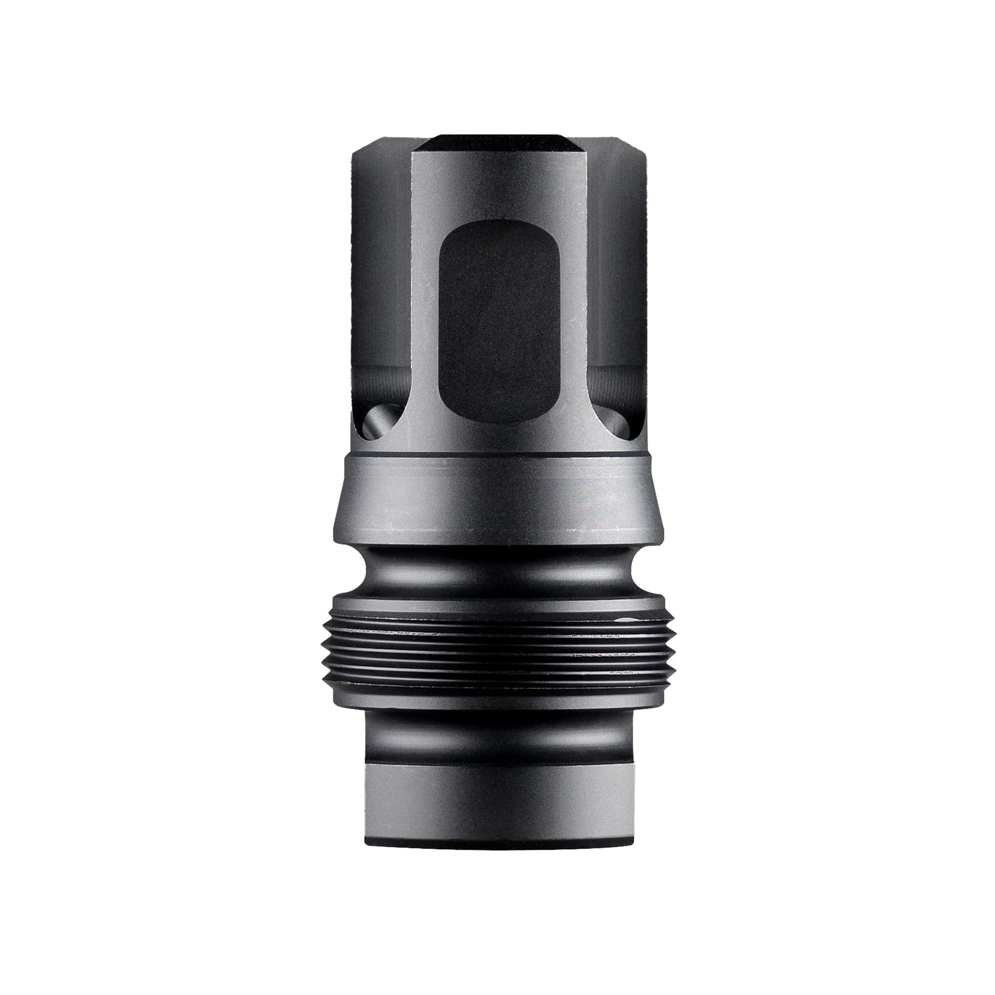 Dead Air Armament Xeno 3-Prong Flash Hider for 9mm Rifles - Black, Model DA130