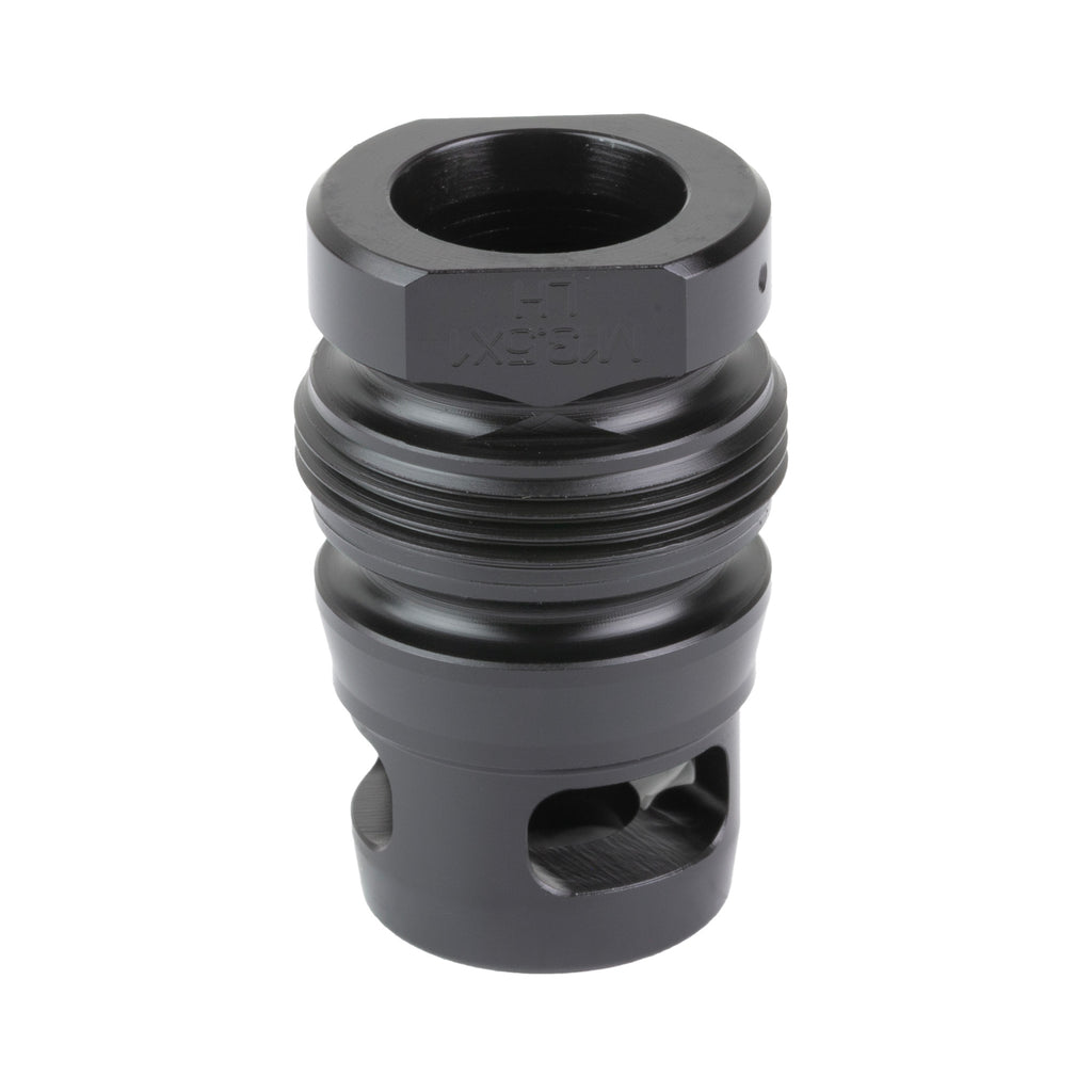 Dead Air Armament Xeno Wee Brake 13.5x1 LH 9mm - Precision Muzzle Device for Pistol-Caliber Sub-Guns