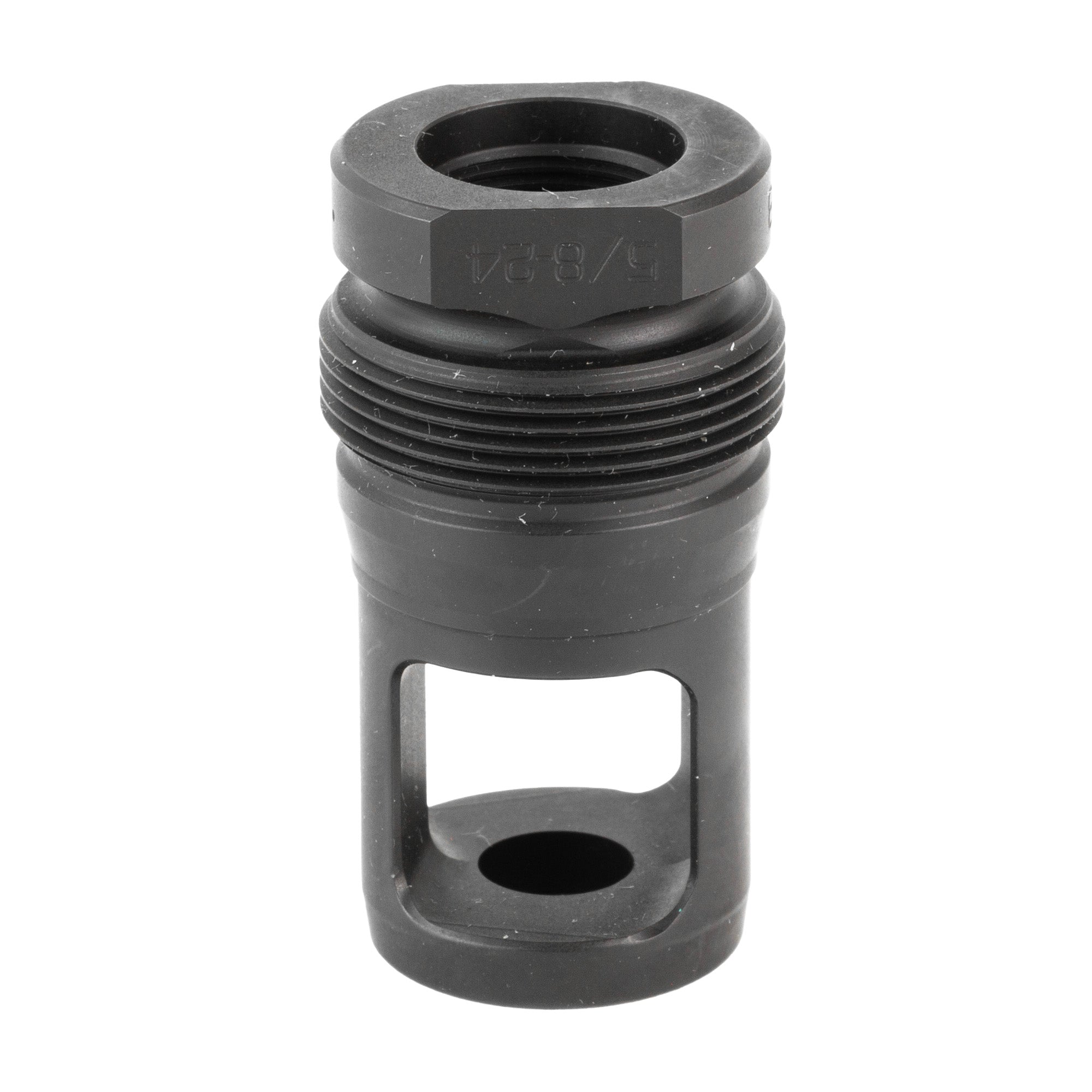 Dead Air Armament Xemax Muzzle Brake for .338 Caliber - Black, 5/8x24 Thread