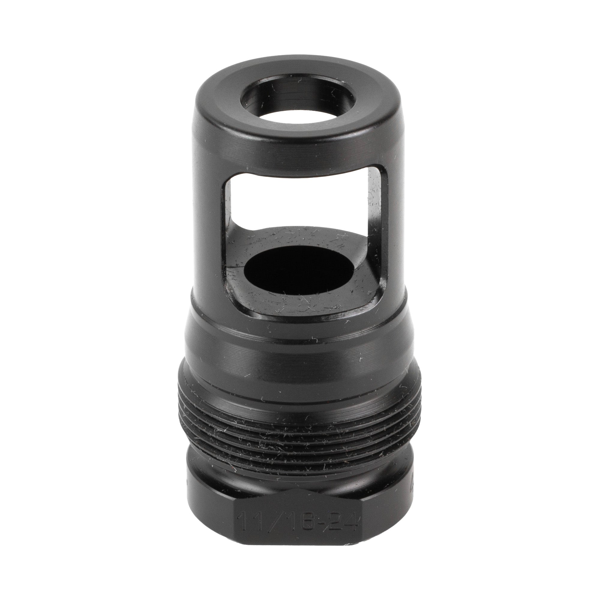 Dead Air Armament Xemax Muzzle Brake for 45 Caliber - Black, 11/16x24 Thread