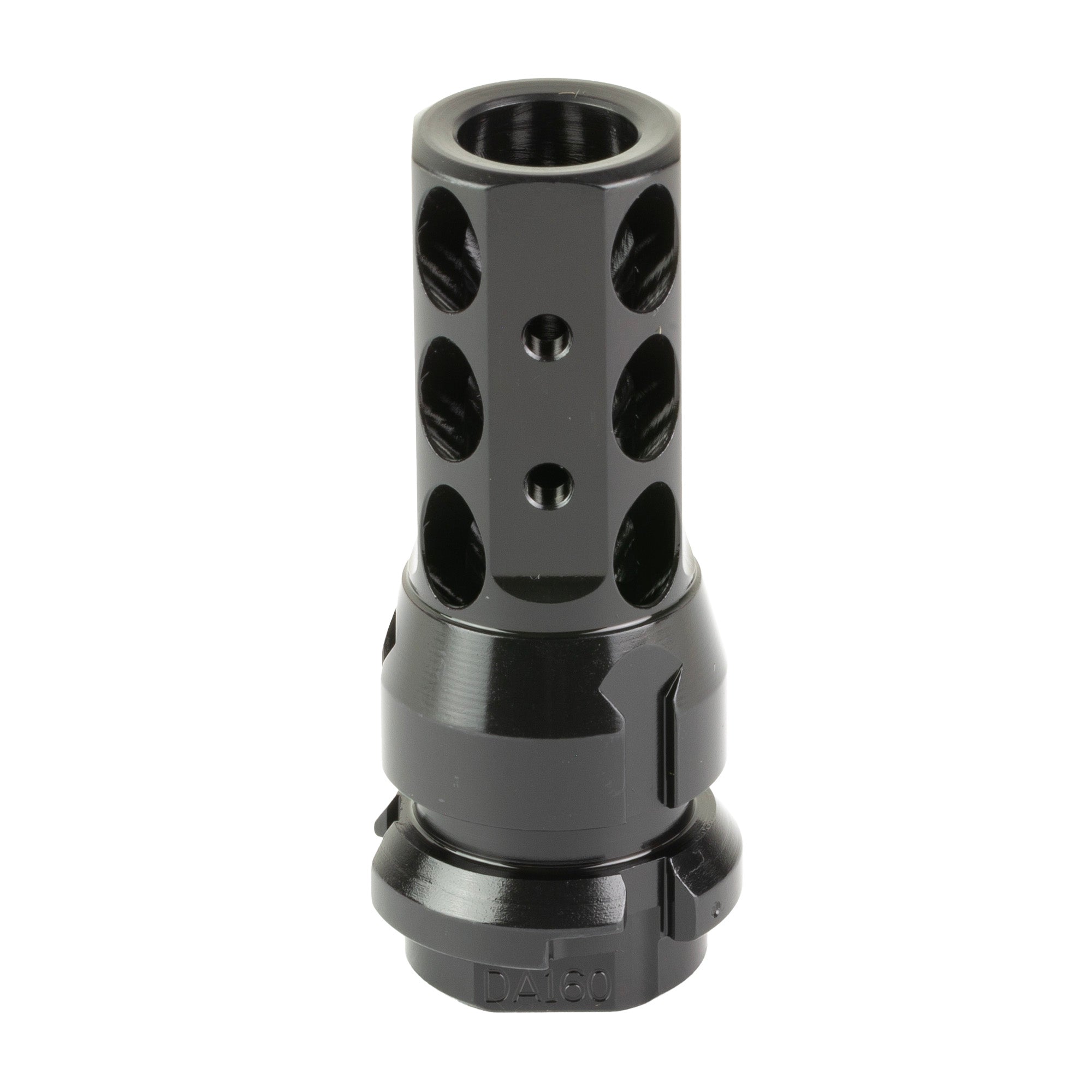 Dead Air Armament KeyMo Brake .45 Caliber - Black Muzzle Brake for Flatter Shooting and Reduced Recoil