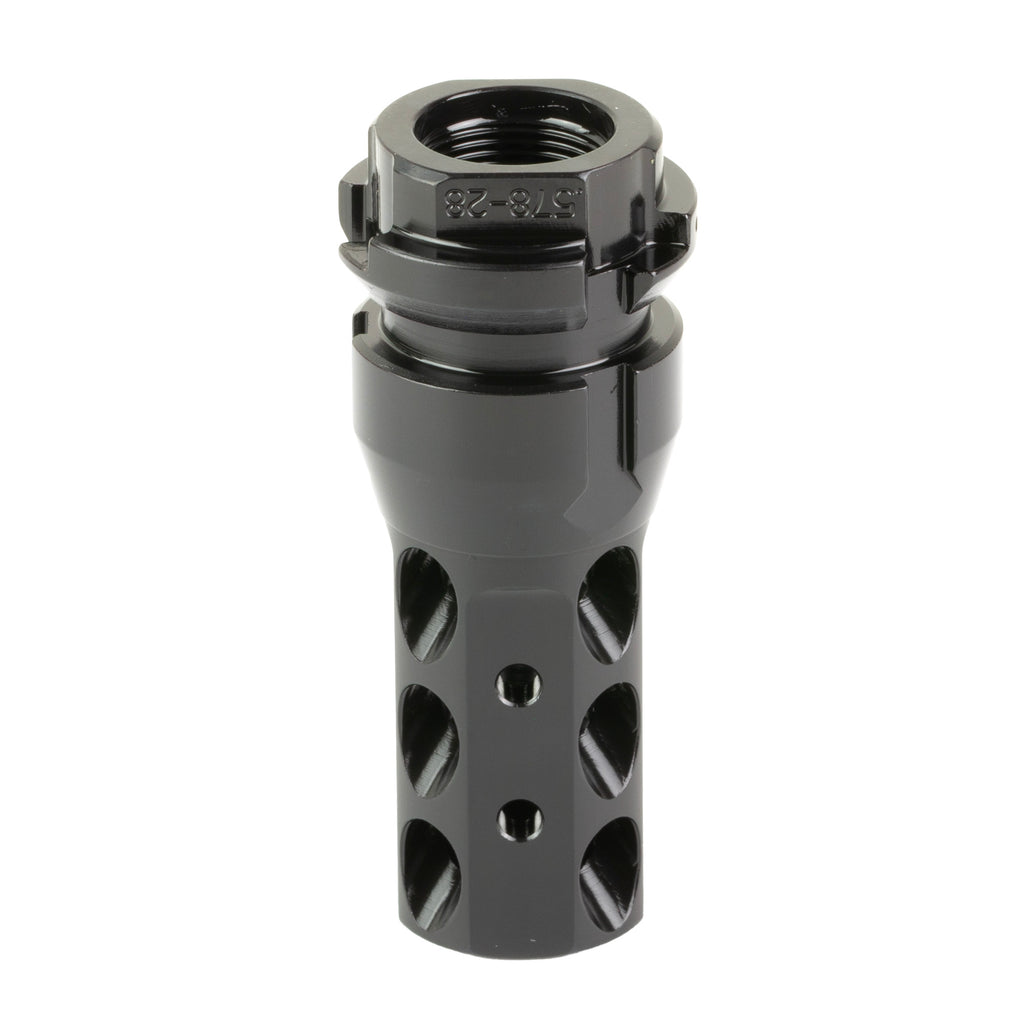 Dead Air Armament KeyMo Brake .45 Caliber - Black Muzzle Brake for Flatter Shooting and Reduced Recoil