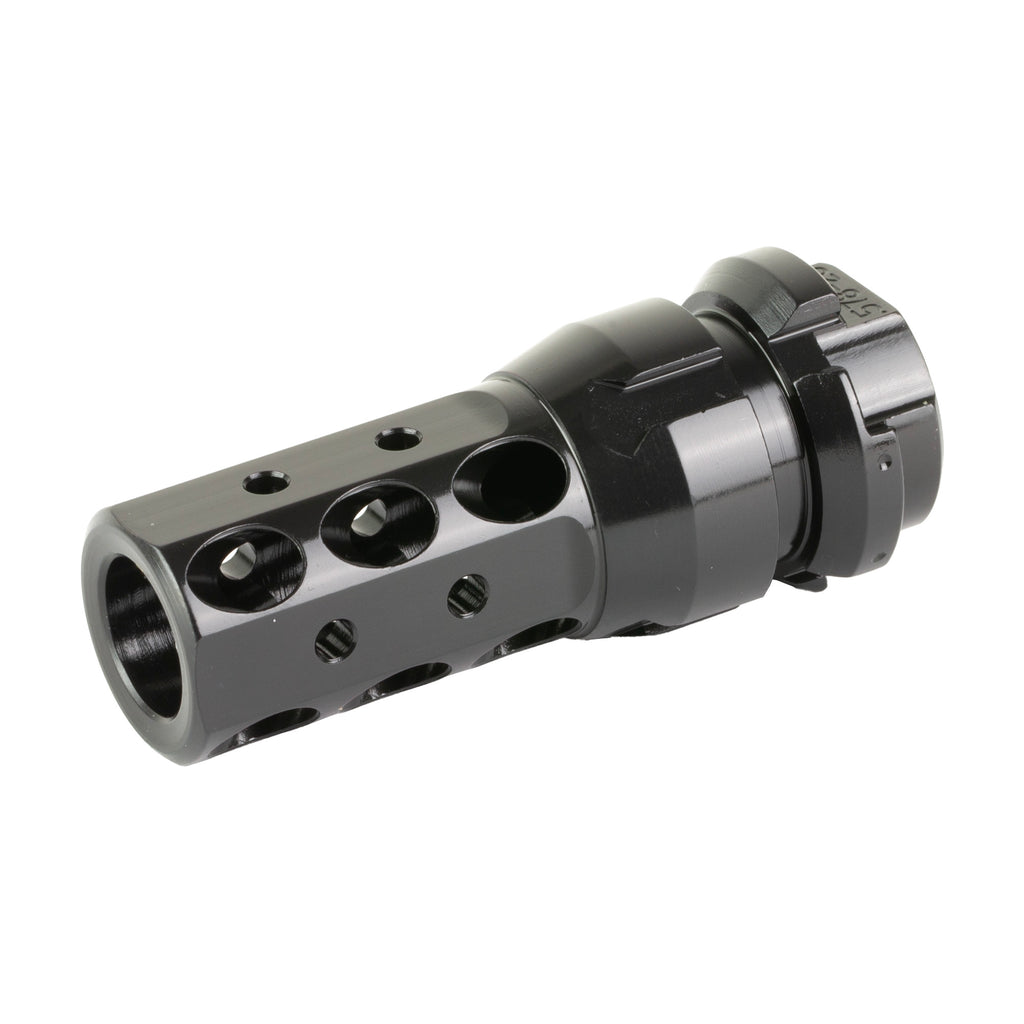 Dead Air Armament KeyMo Brake .45 Caliber - Black Muzzle Brake for Flatter Shooting and Reduced Recoil