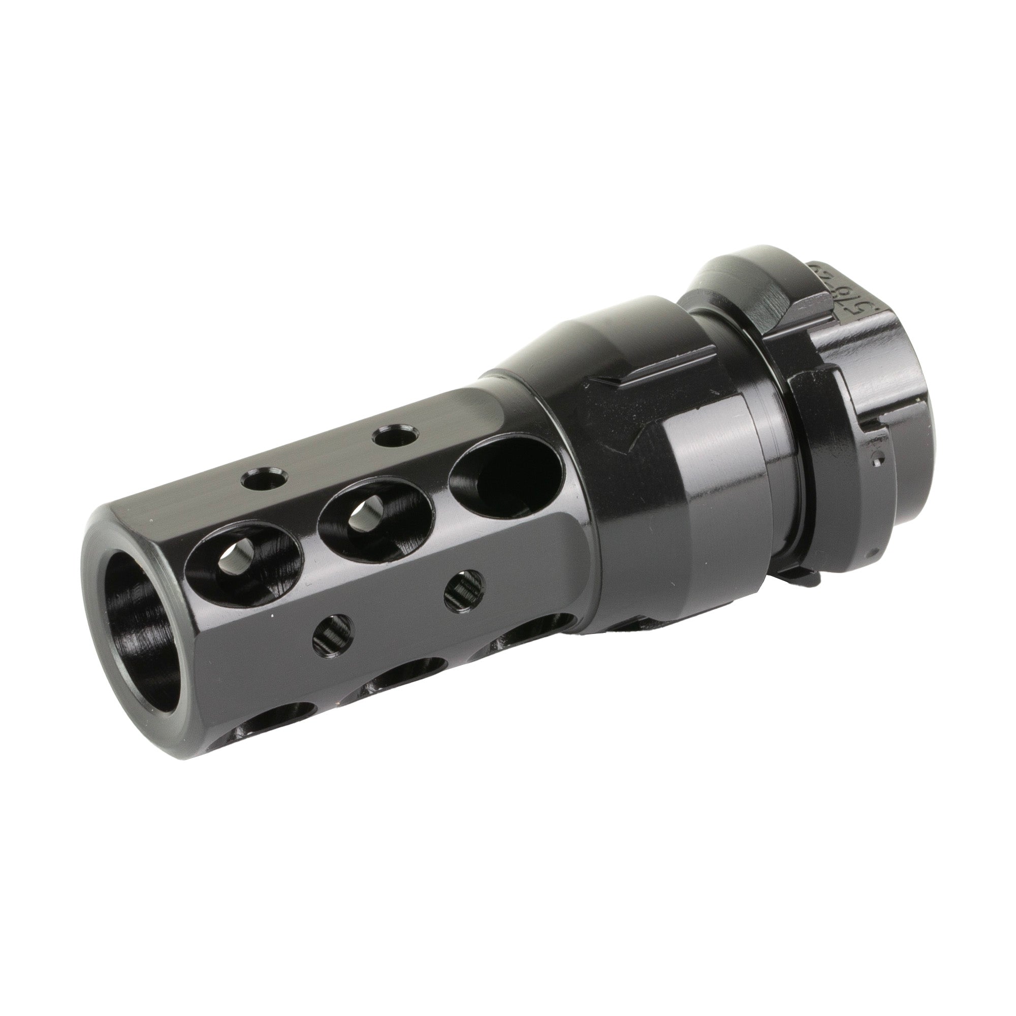 Dead Air Armament KeyMo Brake .45 Caliber - Black Muzzle Brake for Flatter Shooting and Reduced Recoil