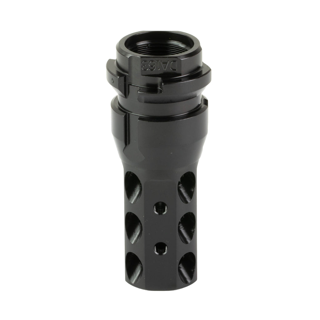 Dead Air Armament KeyMo Brake .46 for 45 Caliber Rifles – Key Mount Muzzle Brake in Black