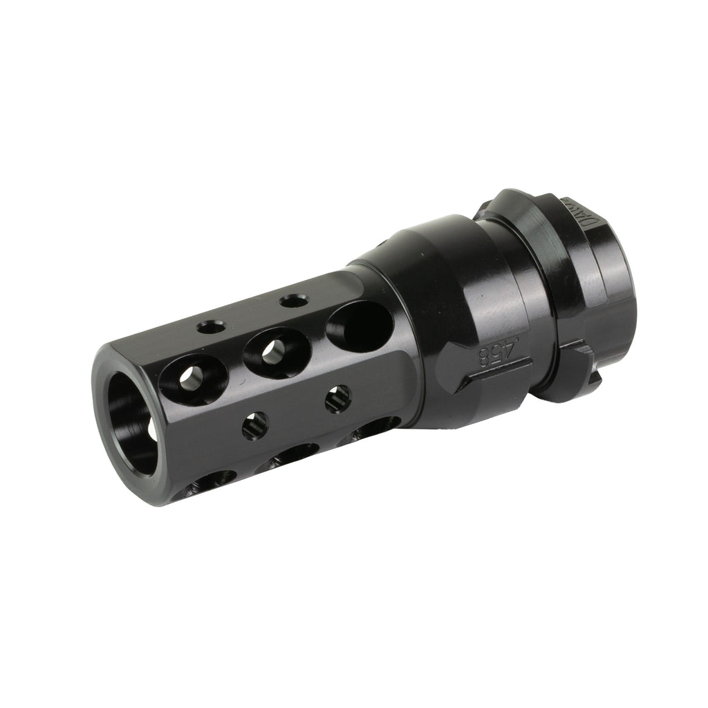 Dead Air Armament KeyMo Brake .46 for 45 Caliber Rifles – Key Mount Muzzle Brake in Black