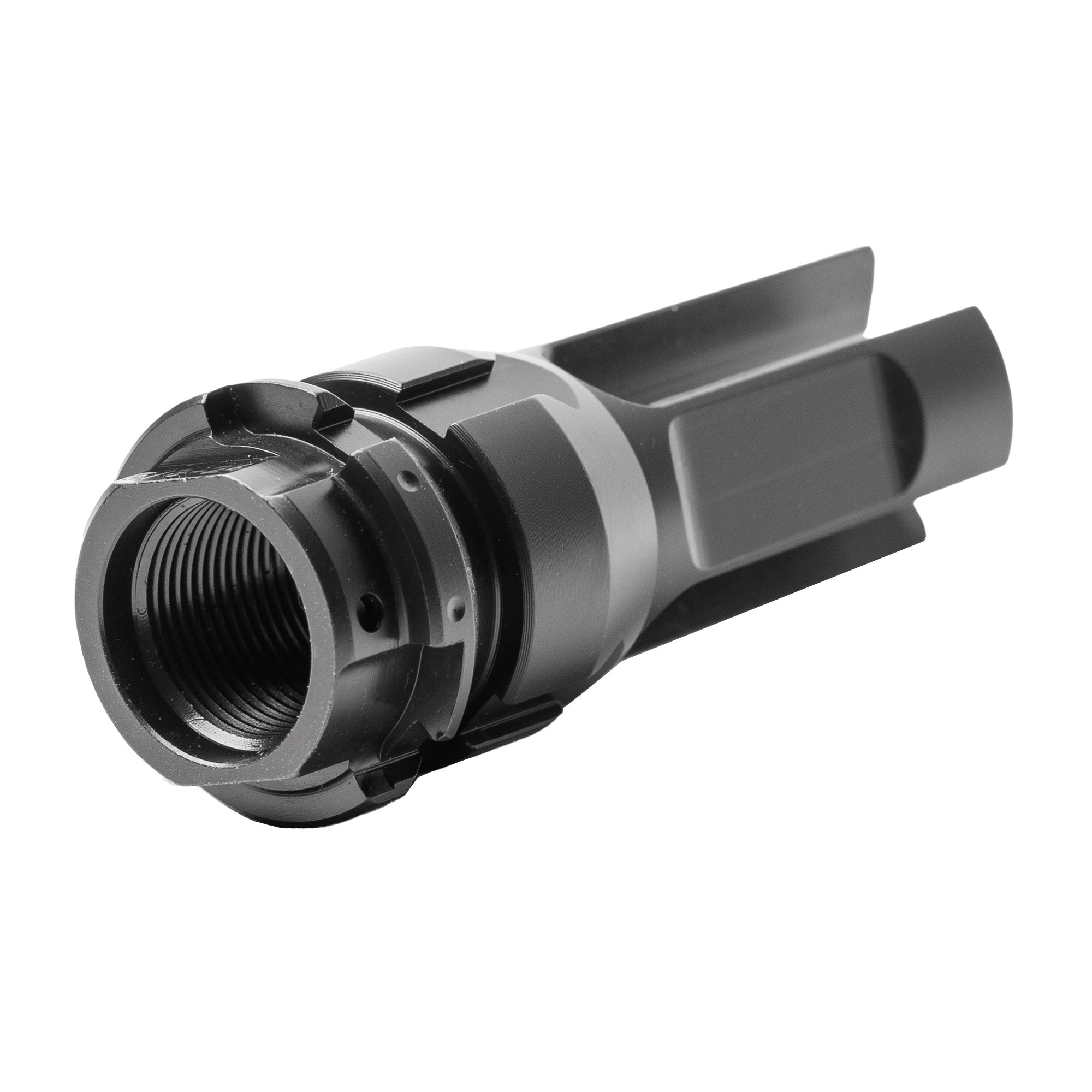 Dead Air Armament KeyMo GOV Flash Hider for 30 Caliber Rifles, Black – Model DA302GOV